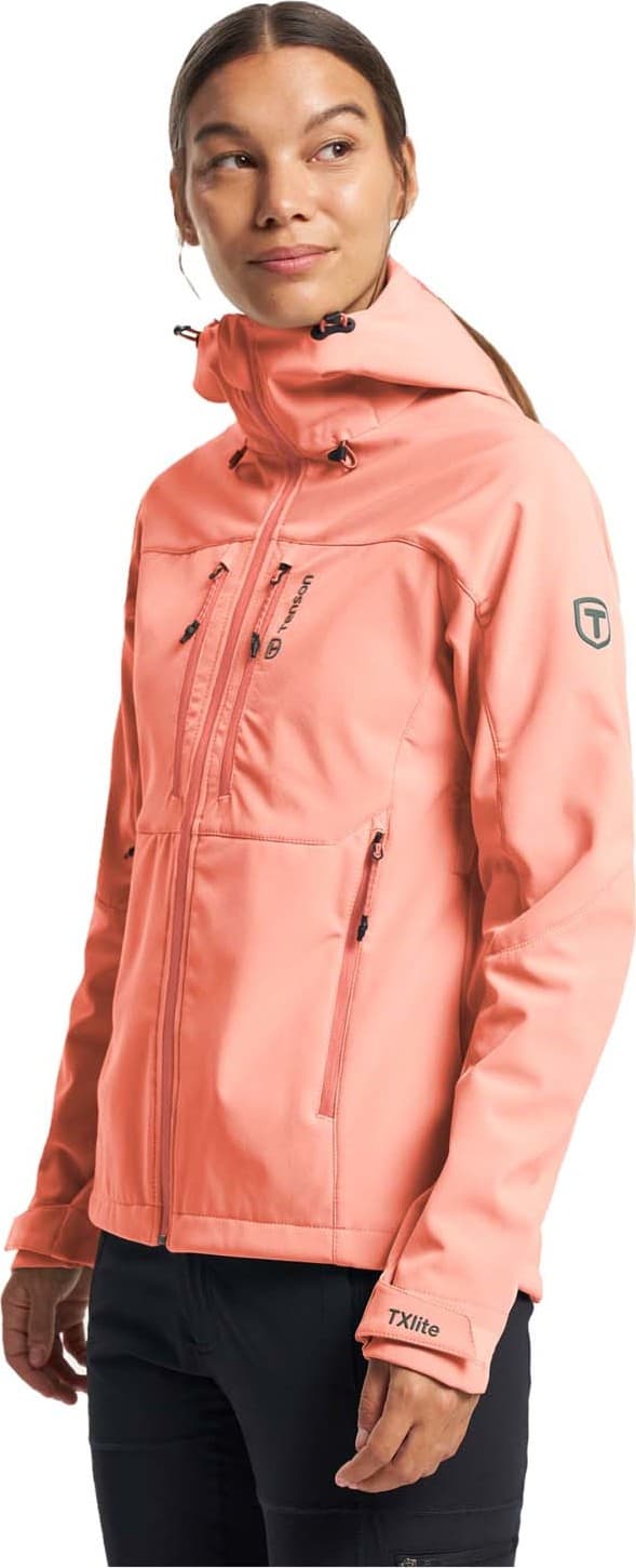 Tenson Tenson Women's TXlite Softshell Jacket Guava Glow