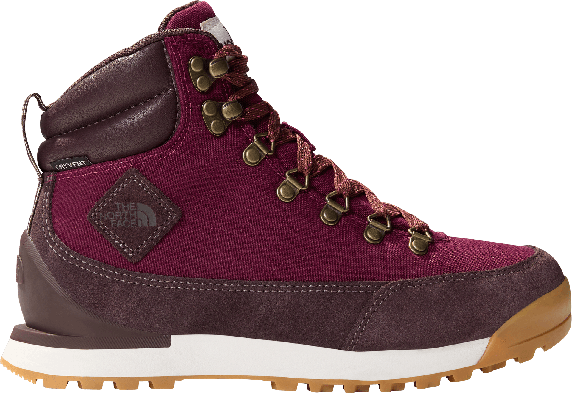 The North Face Women's Back-to-Berkeley IV Textile Lifestyle Boots Boysenberry/Coal Brown