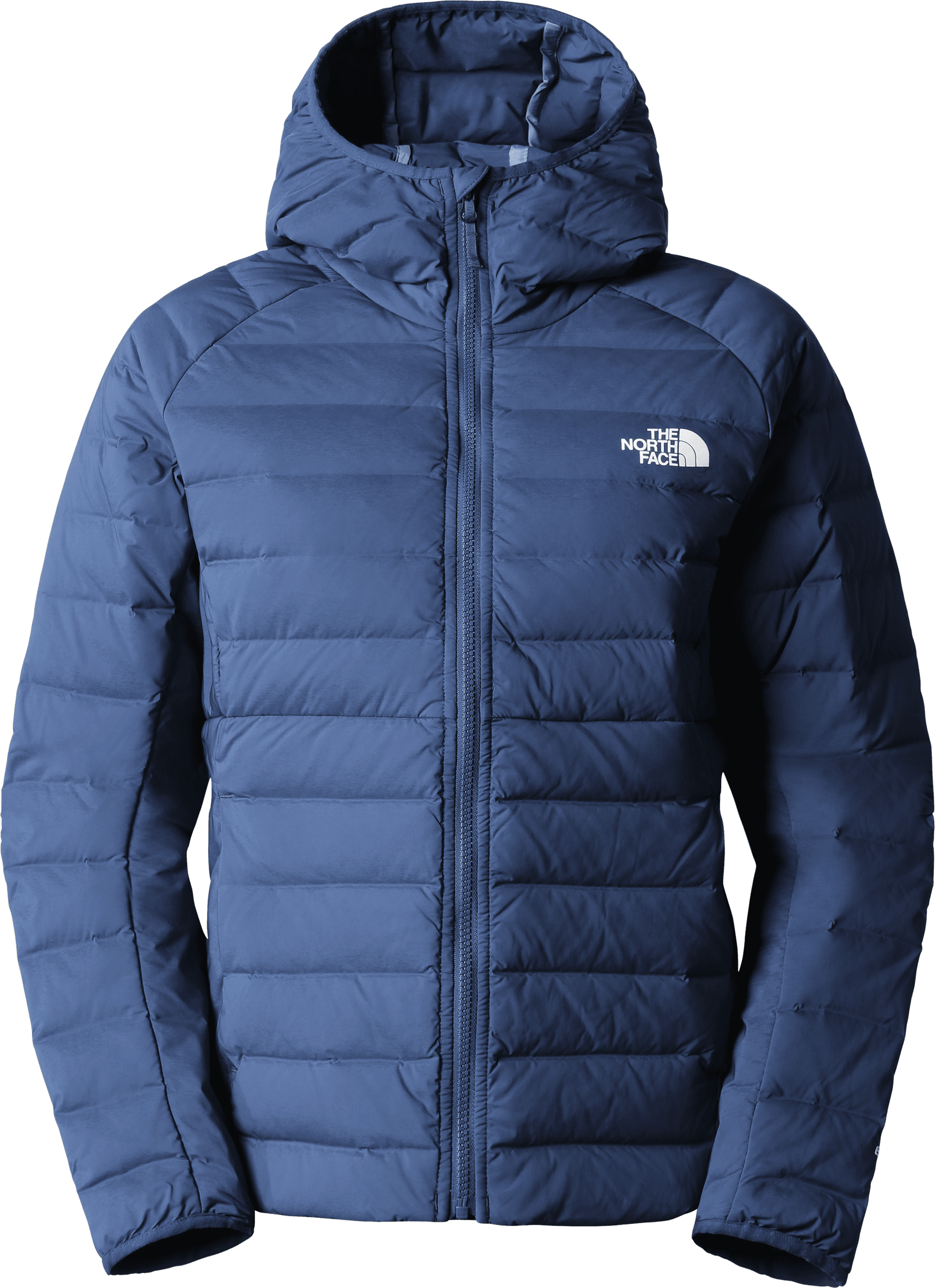 The North Face Women's Belleview Stretch Down Hoodie Shady Blue
