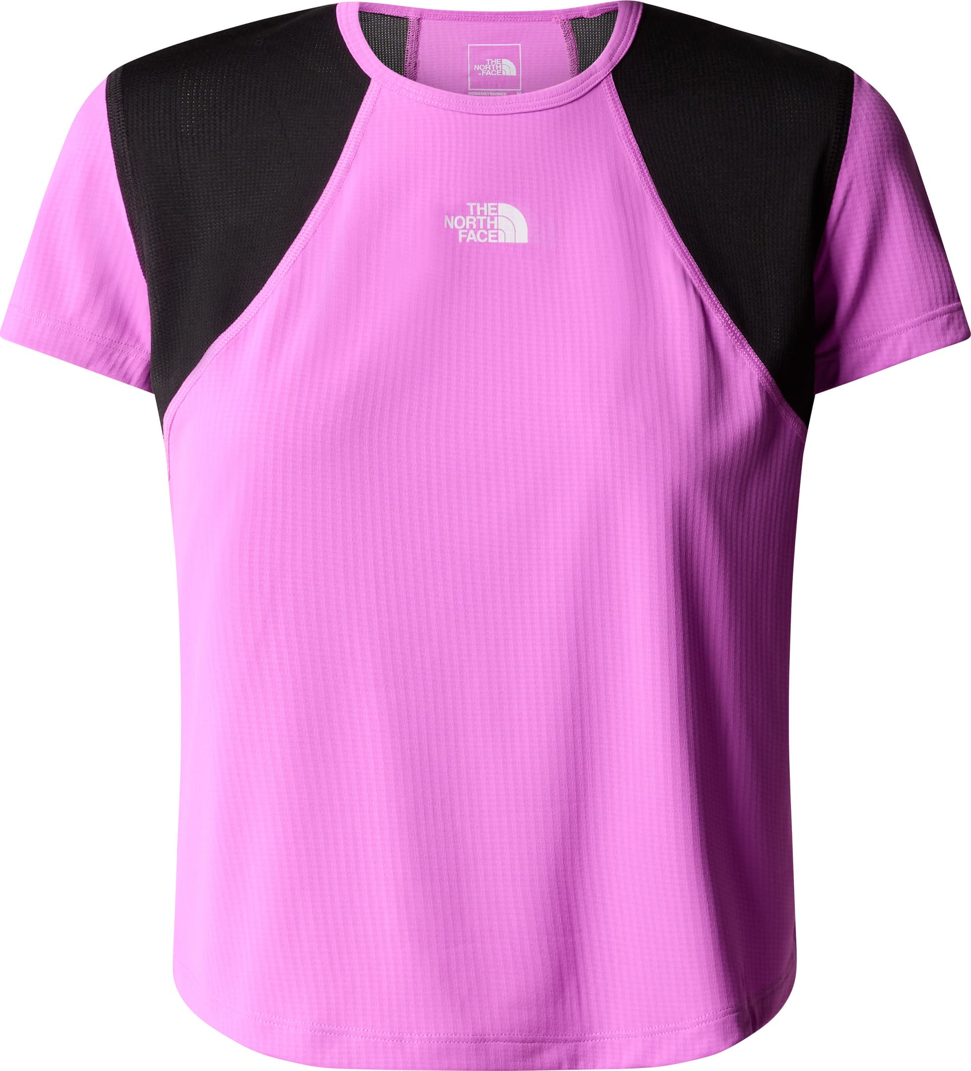 The North Face Women's Lightbright Short Sleeve Tee Violet Crocus/TNF Black