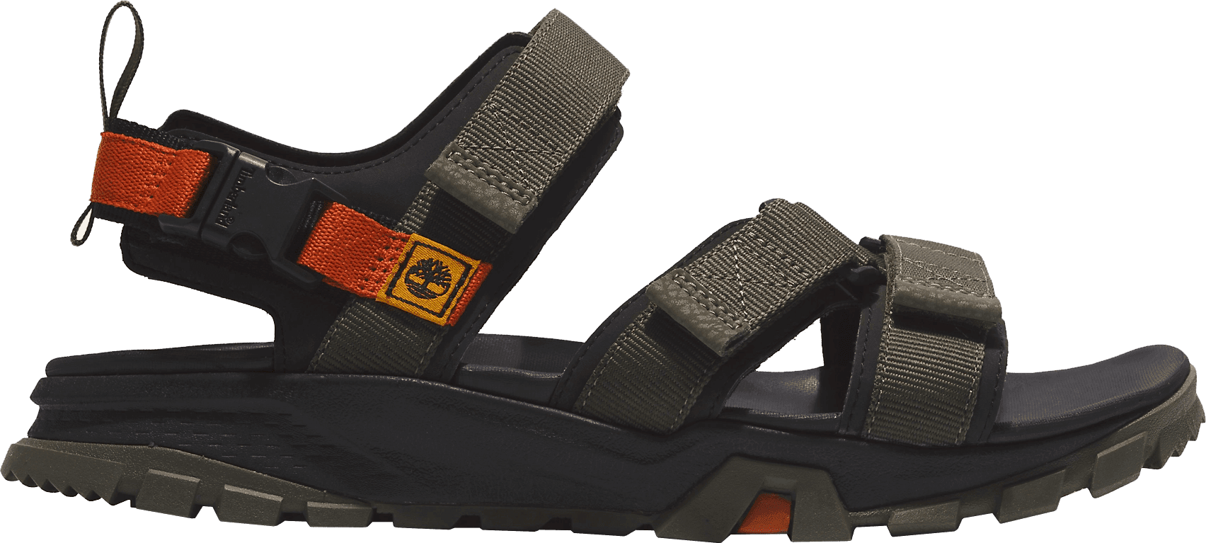 Timberland Men's Garrison Trail Webbing-Strap Sandal Leaf Green