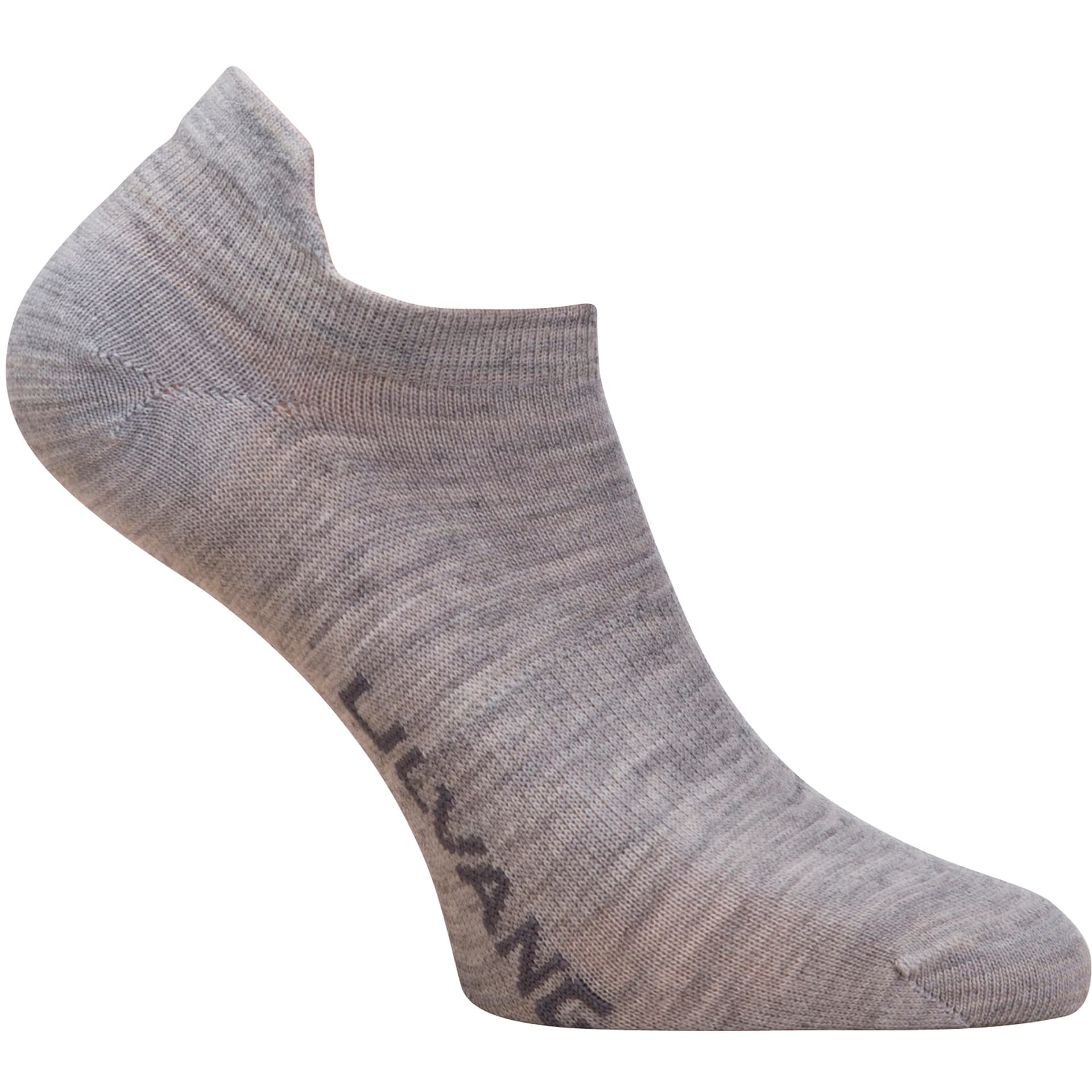 Ulvang Ulvang Everyday No Show Sock 2-Pack Grey Melange