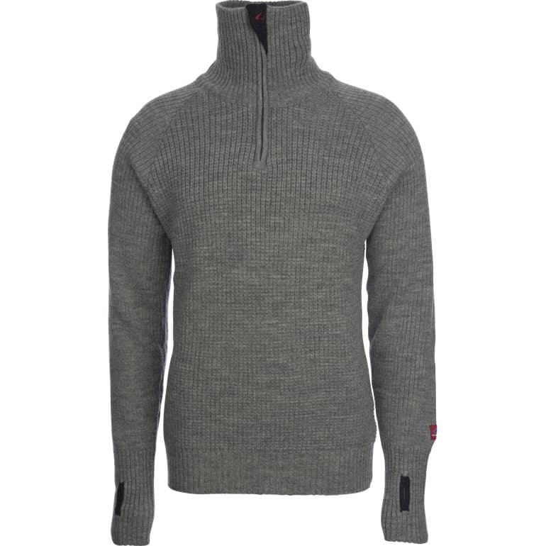 Ulvang Ulvang Unisex Rav Sweater With Zip Grey Melange
