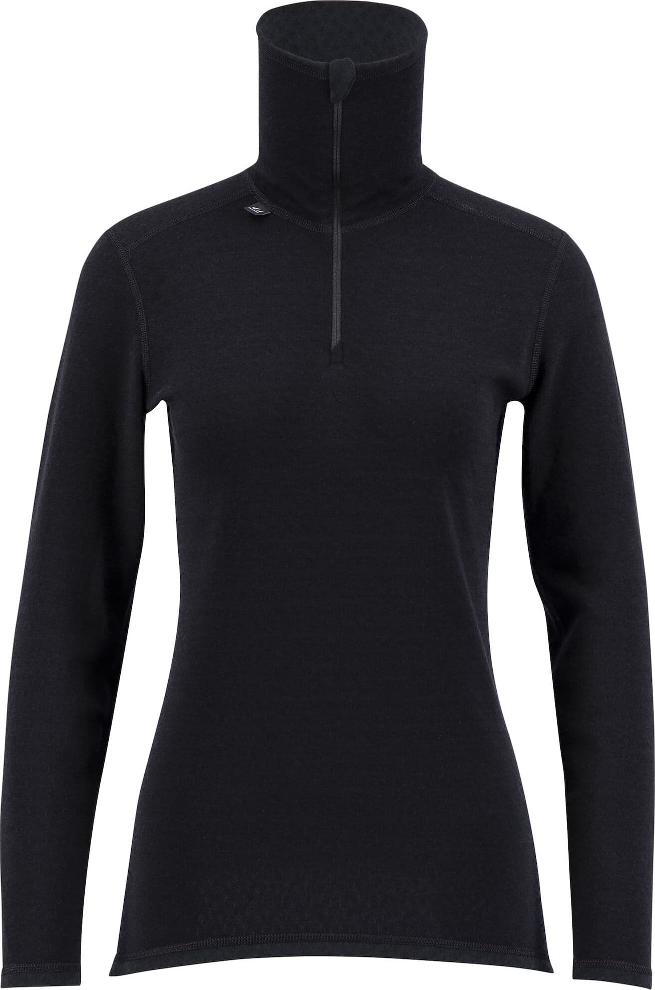 Ulvang Ulvang Women's Comfort 200 Turtle Neck With Zip Black/Black