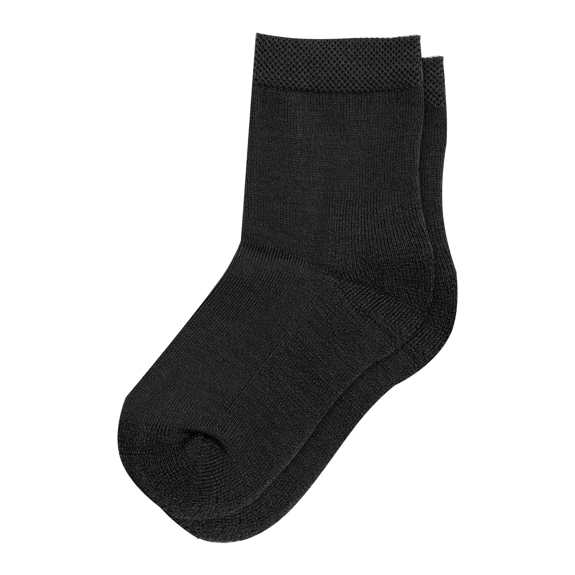 Urberg Juniors' Thicker Every Day Merino Wool Sock 3p Black Beauty