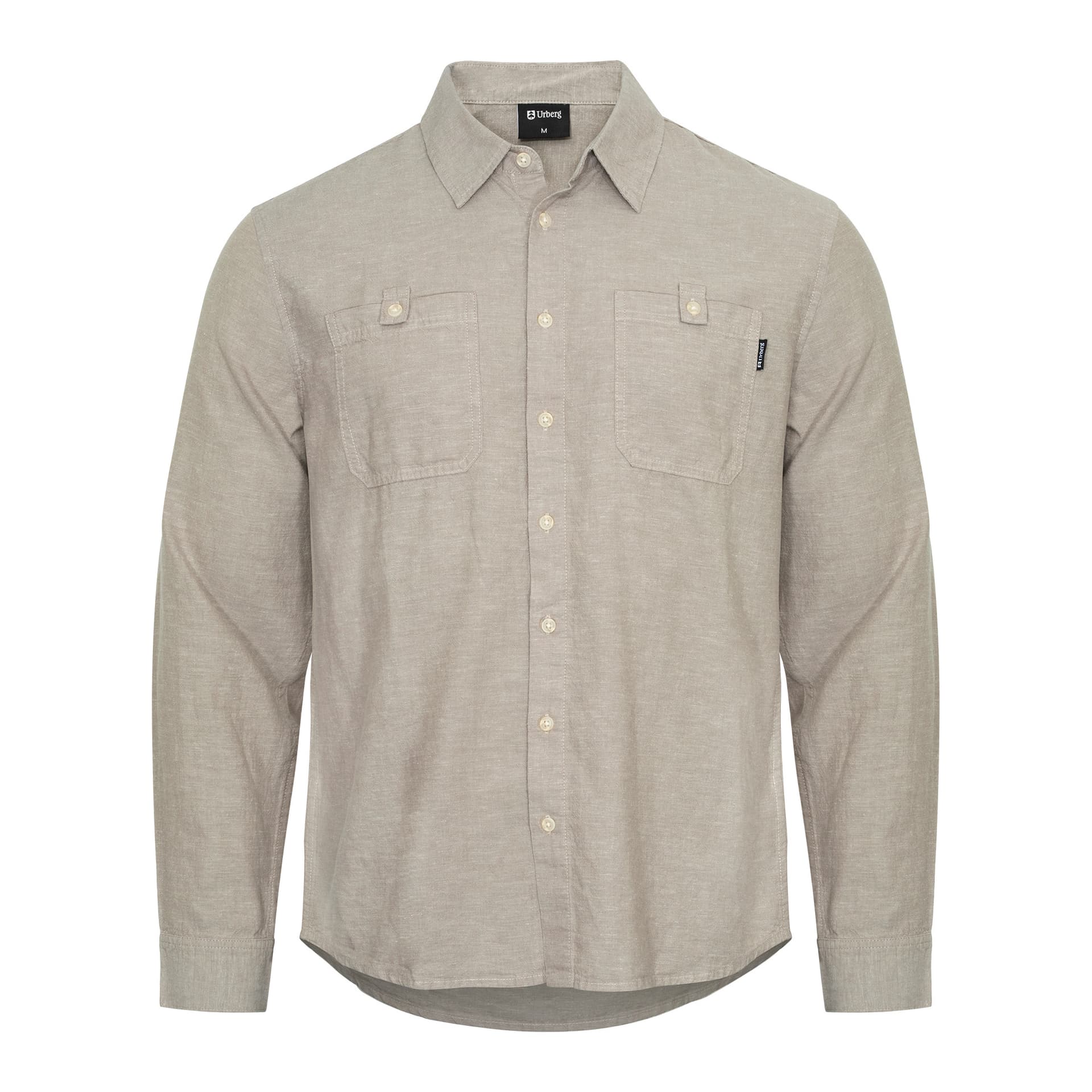 Urberg Urberg Men's Hemp LS Shirt Satellite
