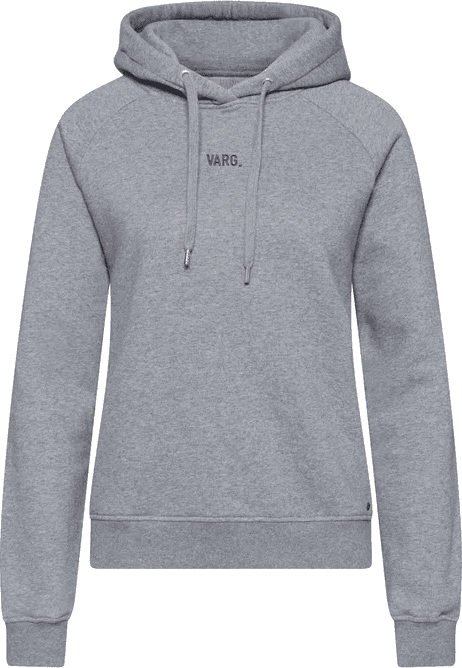 Varg Varg Women's Sandhamn Hoodie Dark Grey Melange
