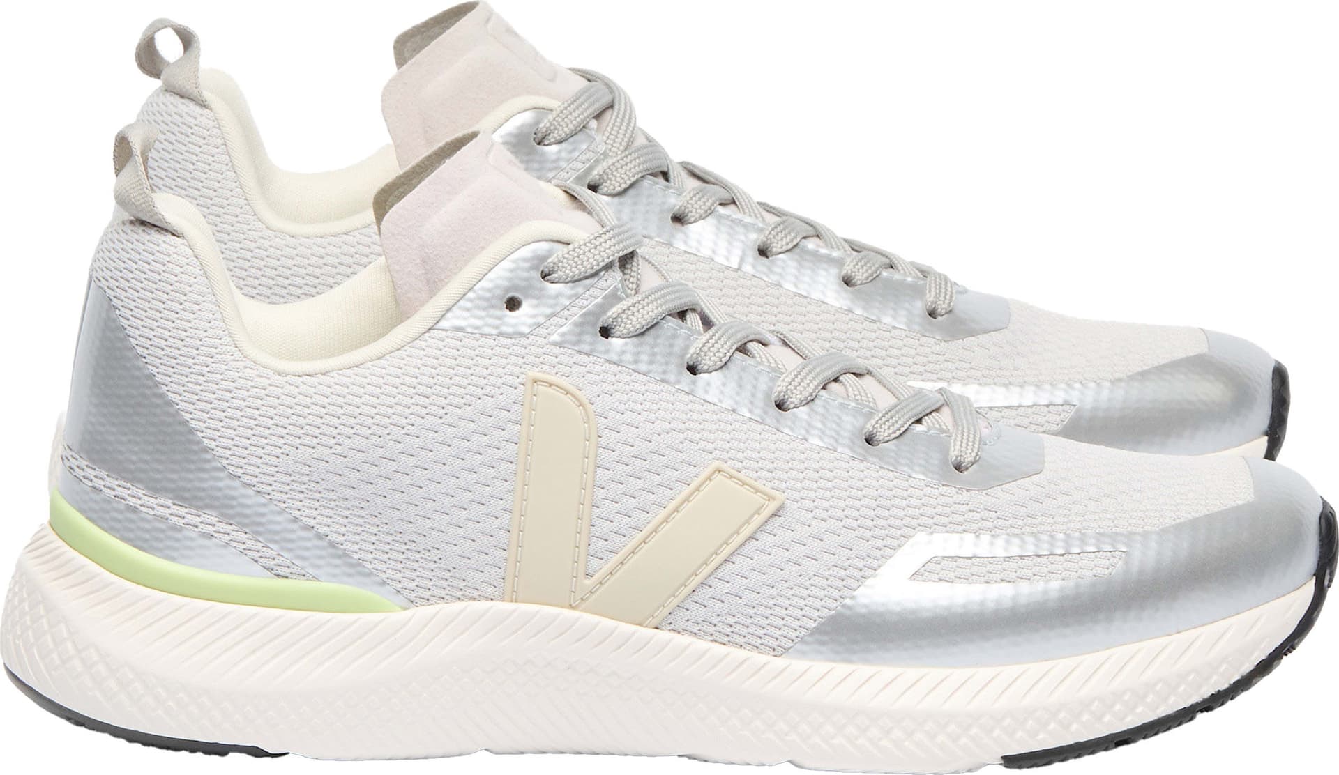 Veja Veja Women's Impala Engineered-Mesh Light Grey Pierre Silver
