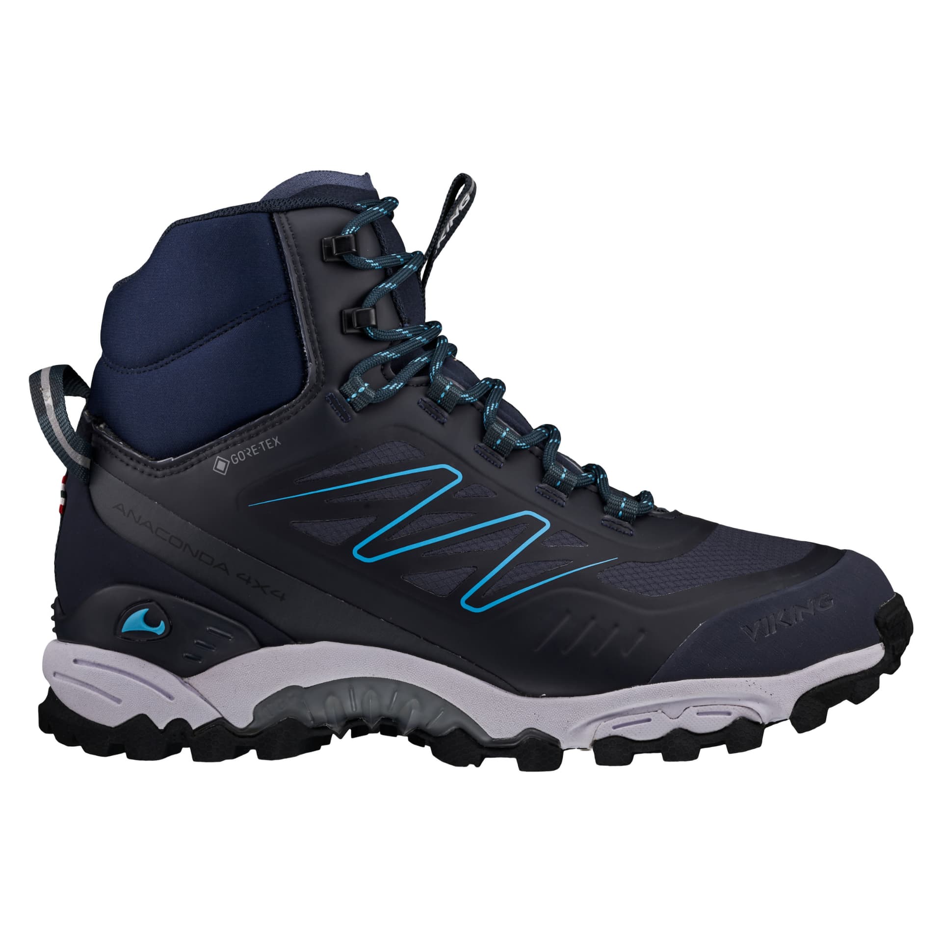 Viking Footwear Viking Footwear Unisex Anaconda 4x4 Mid Gore-Tex Navy