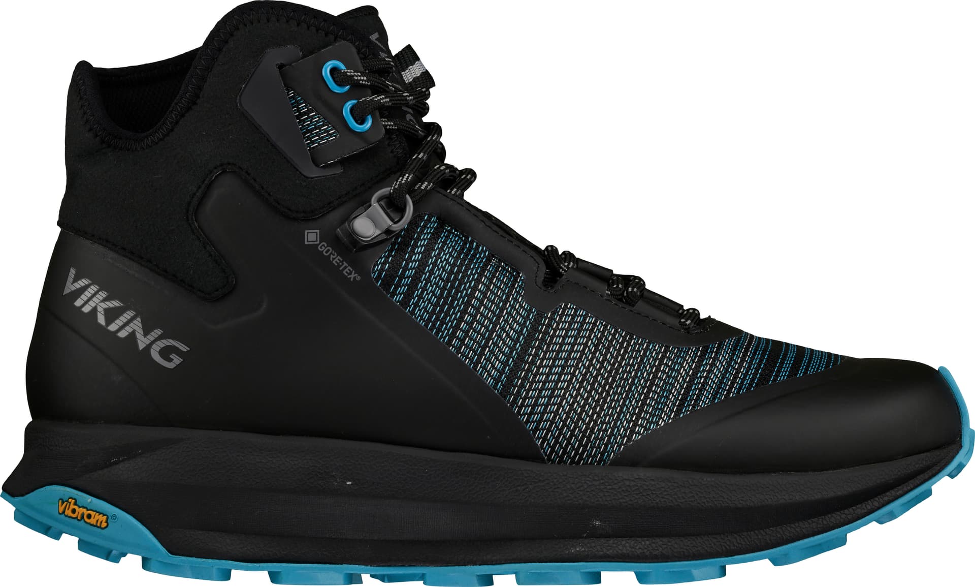 Viking Footwear Viking Footwear Unisex Cerra Speed Mid GORE-TEX Black/Aqua