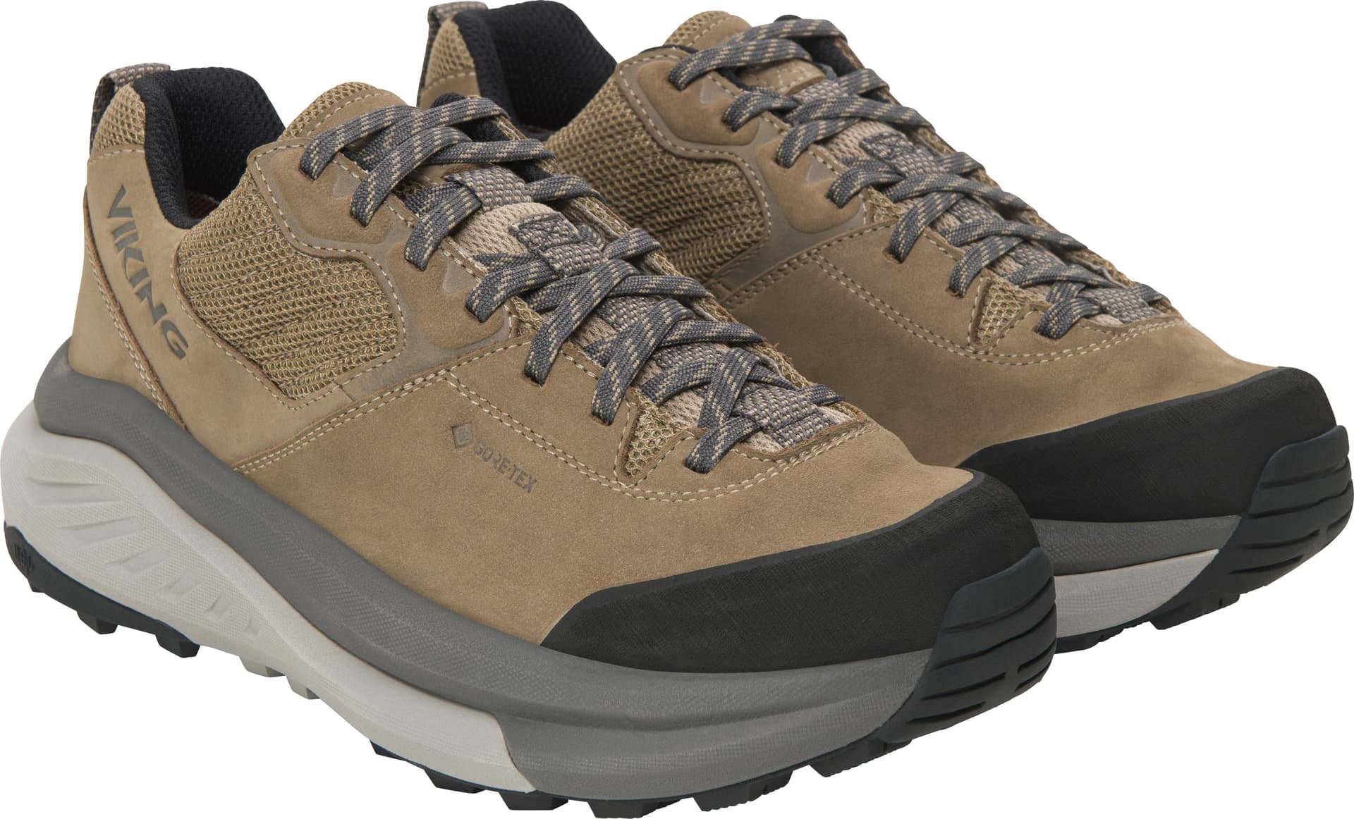 Viking Footwear Viking Footwear Women's Cerra Hike Low Gore-Tex Light Brown/Grey