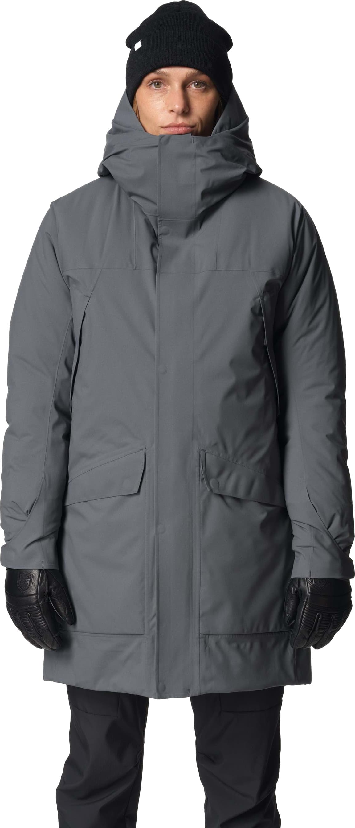Houdini Women's Fall In Parka Thunder Gray
