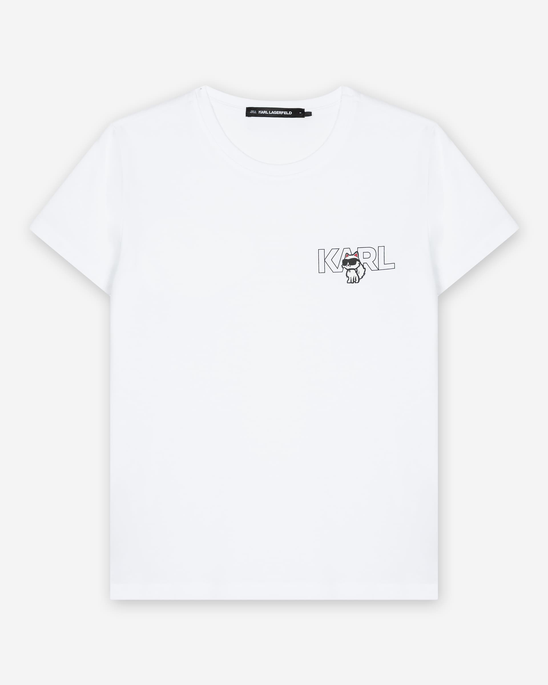 Karl Lagerfeld T-shirt Karl Lagerfeld A3W17085 Branco