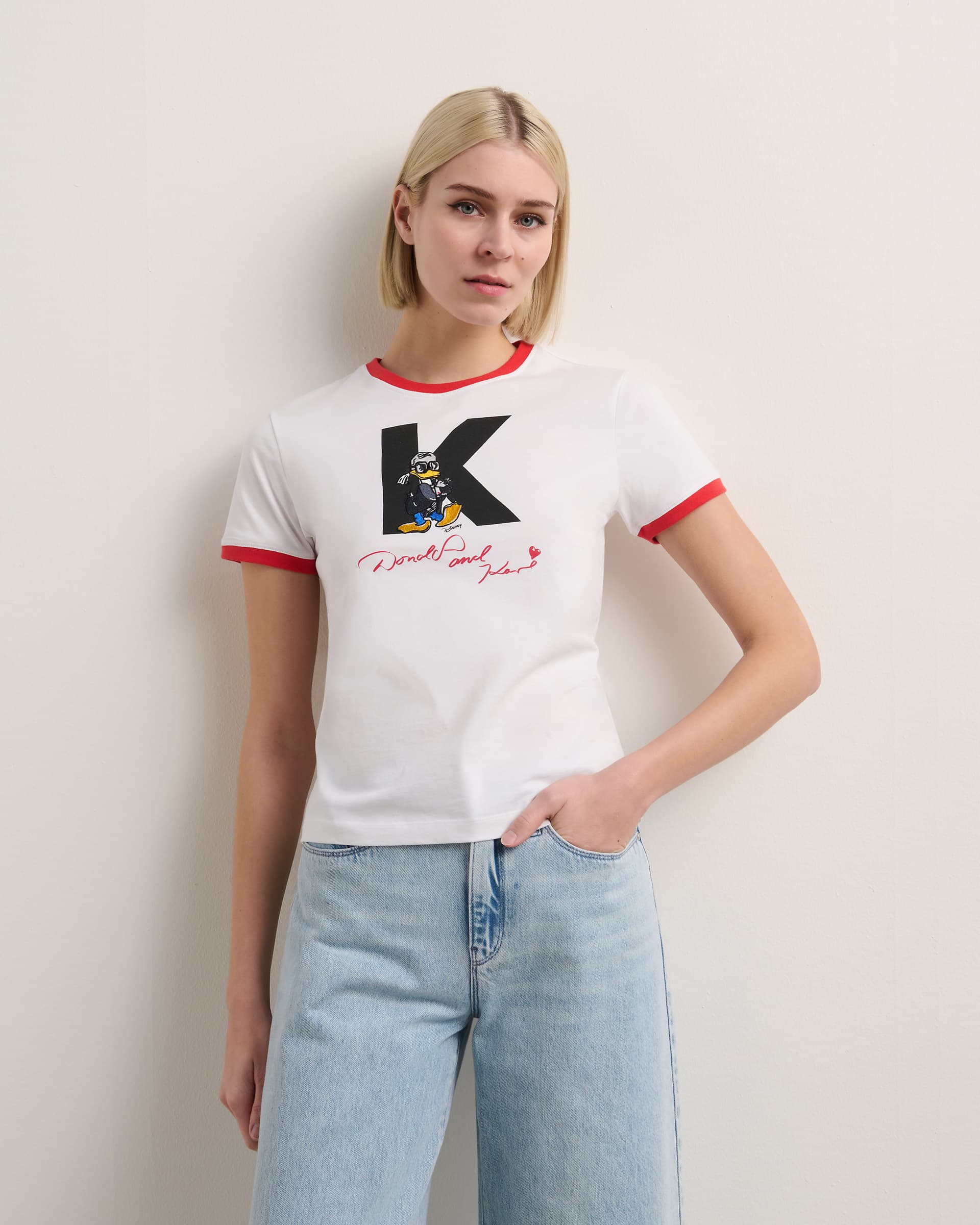 Karl Lagerfeld T-shirt Karl Lagerfeld KL X Disney Petite Branco