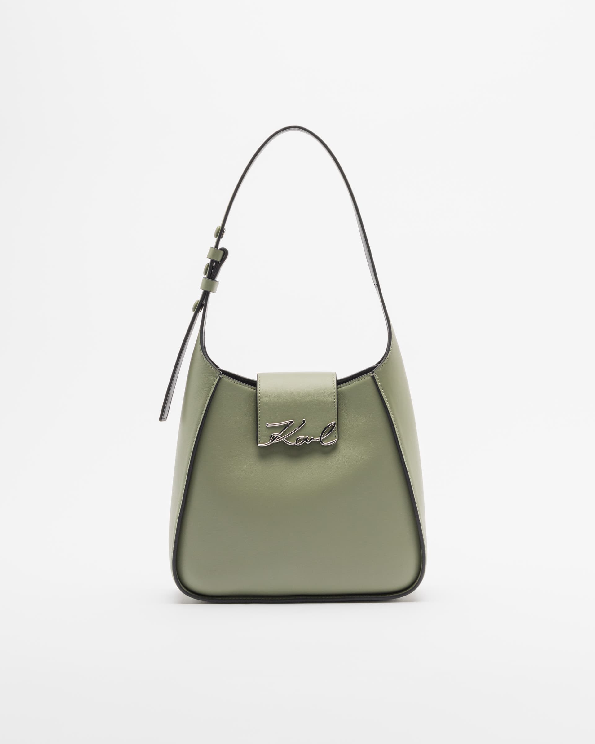 Karl Lagerfeld Mala hobo Karl Lagerfeld K/SIGNATURE HOBO BAG Verde