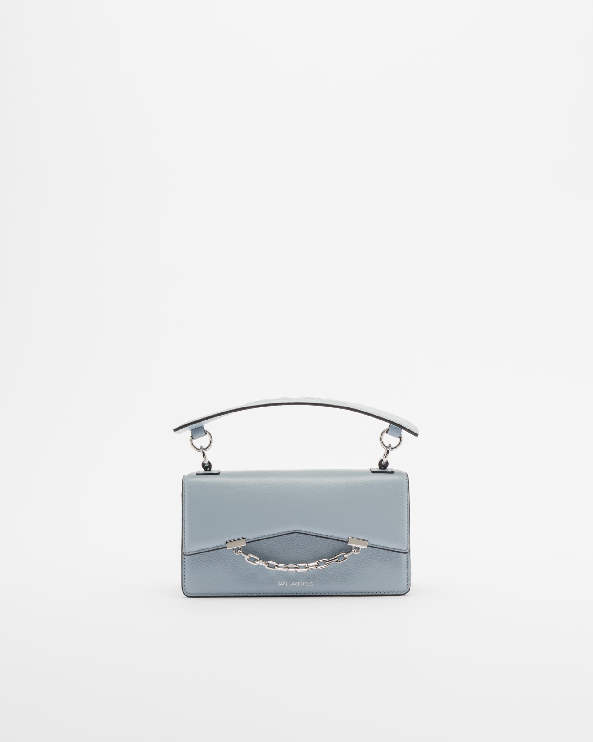 Karl Lagerfeld Mala de mão Karl Lagerfeld K/SEVEN GRAINY CROSSBODY BAG Azul