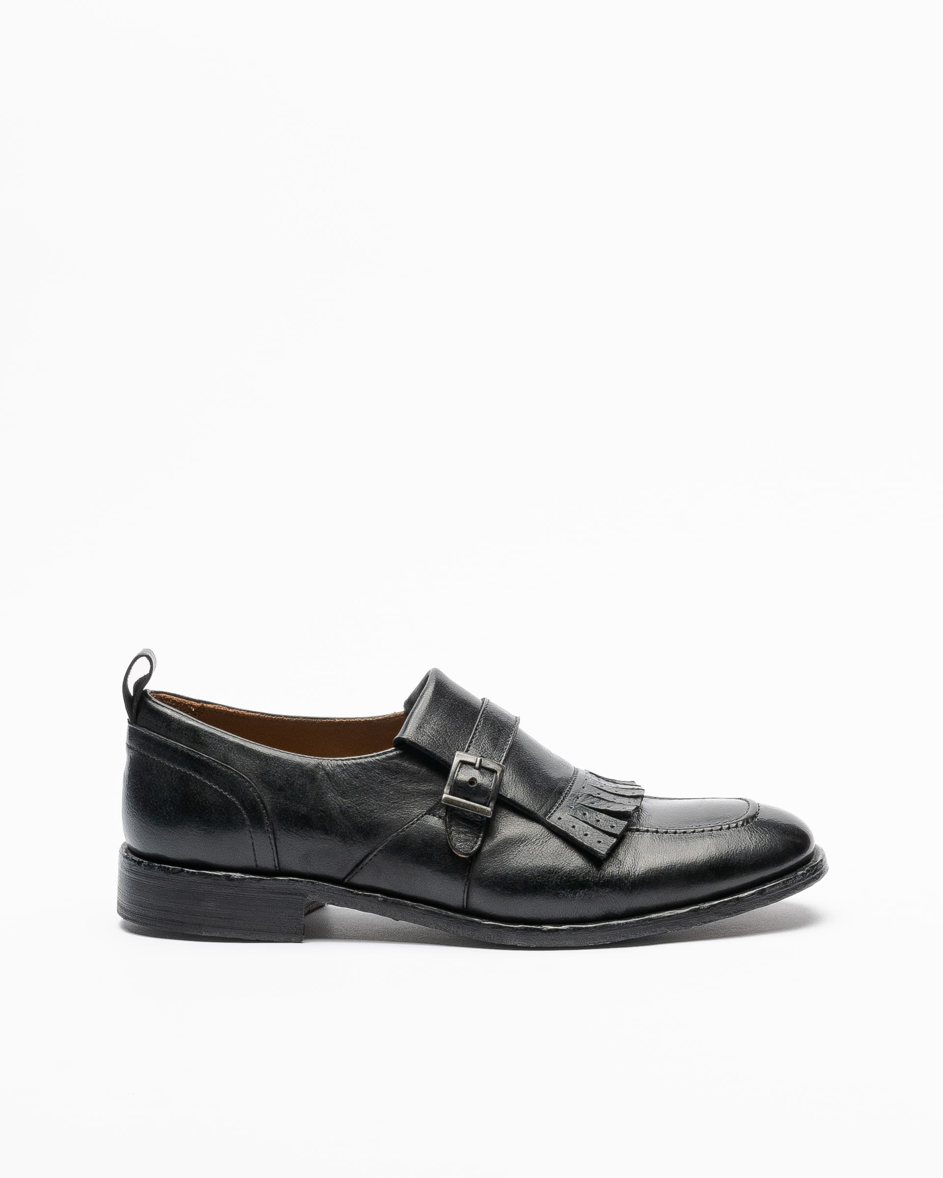 PROF Sapatos Monk Strap PROF 7209 Preto