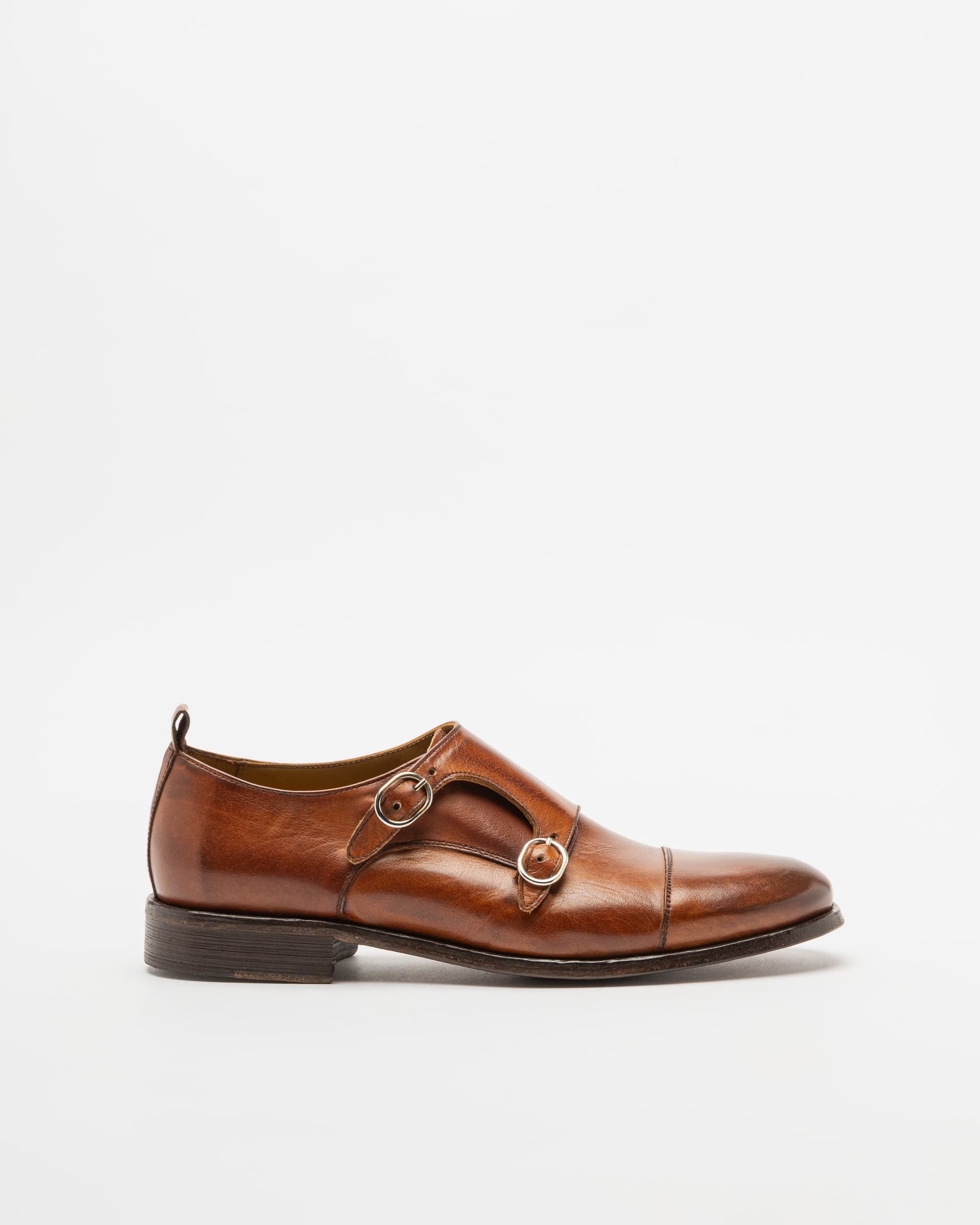 PROF Sapatos Monk Strap PROF 7210 Camel