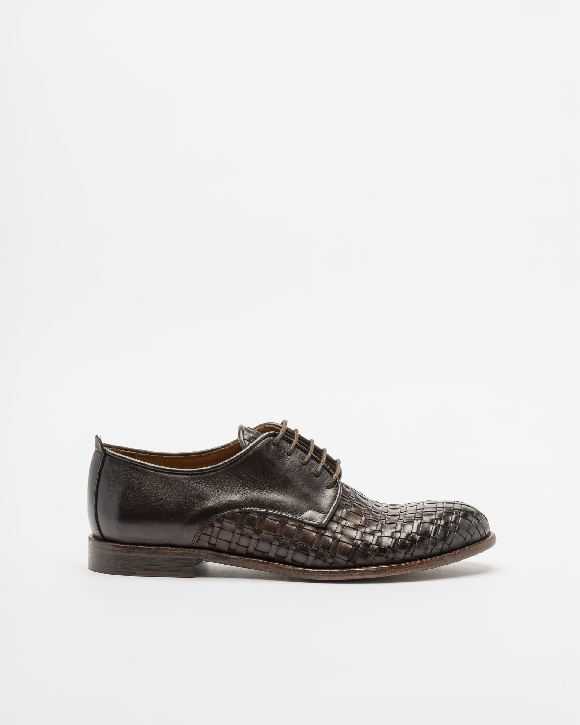 PROF Sapatos derby PROF 7701 Castanho