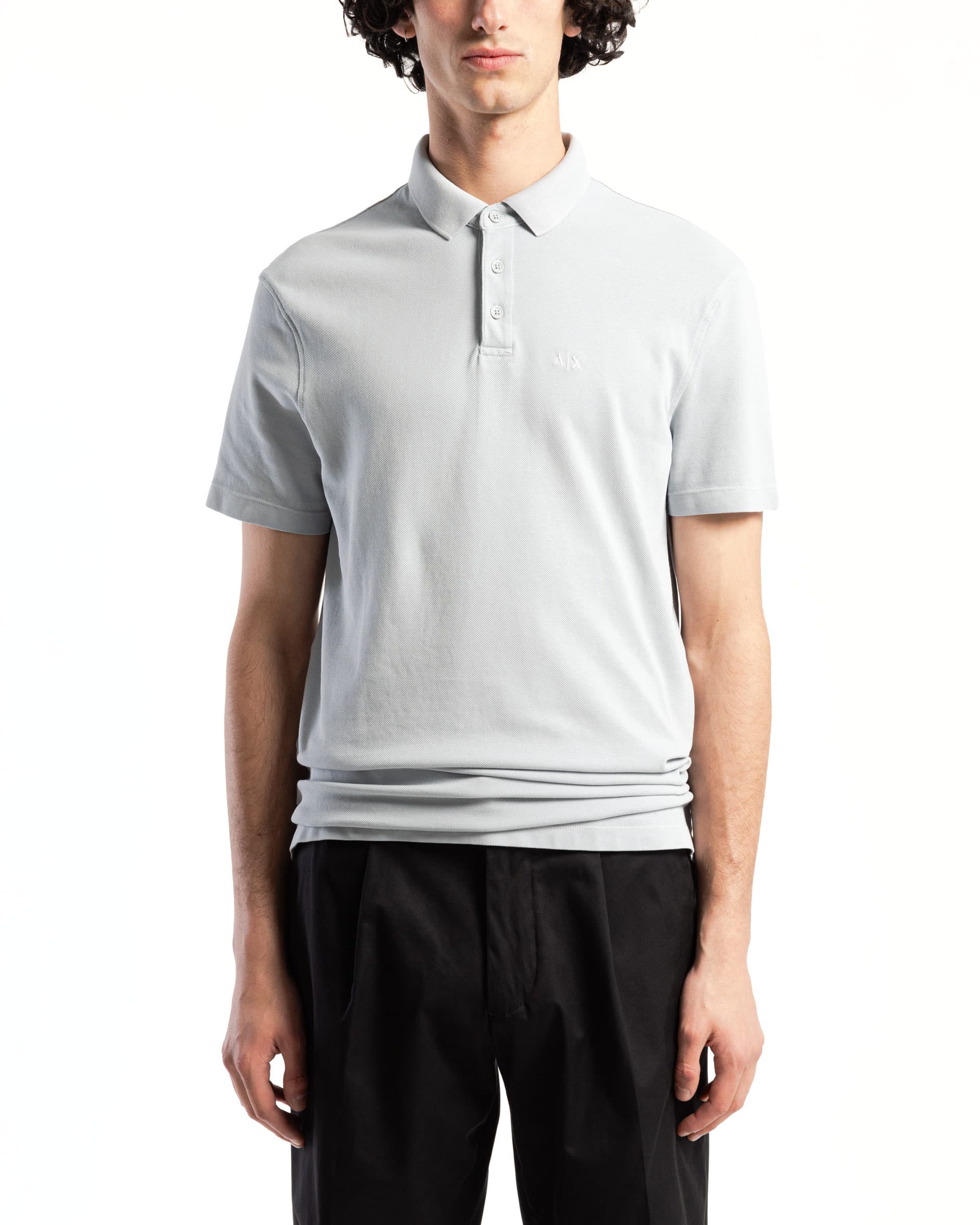 Armani Exchange Polo Armani Exchange 3DZFAB Cinzento