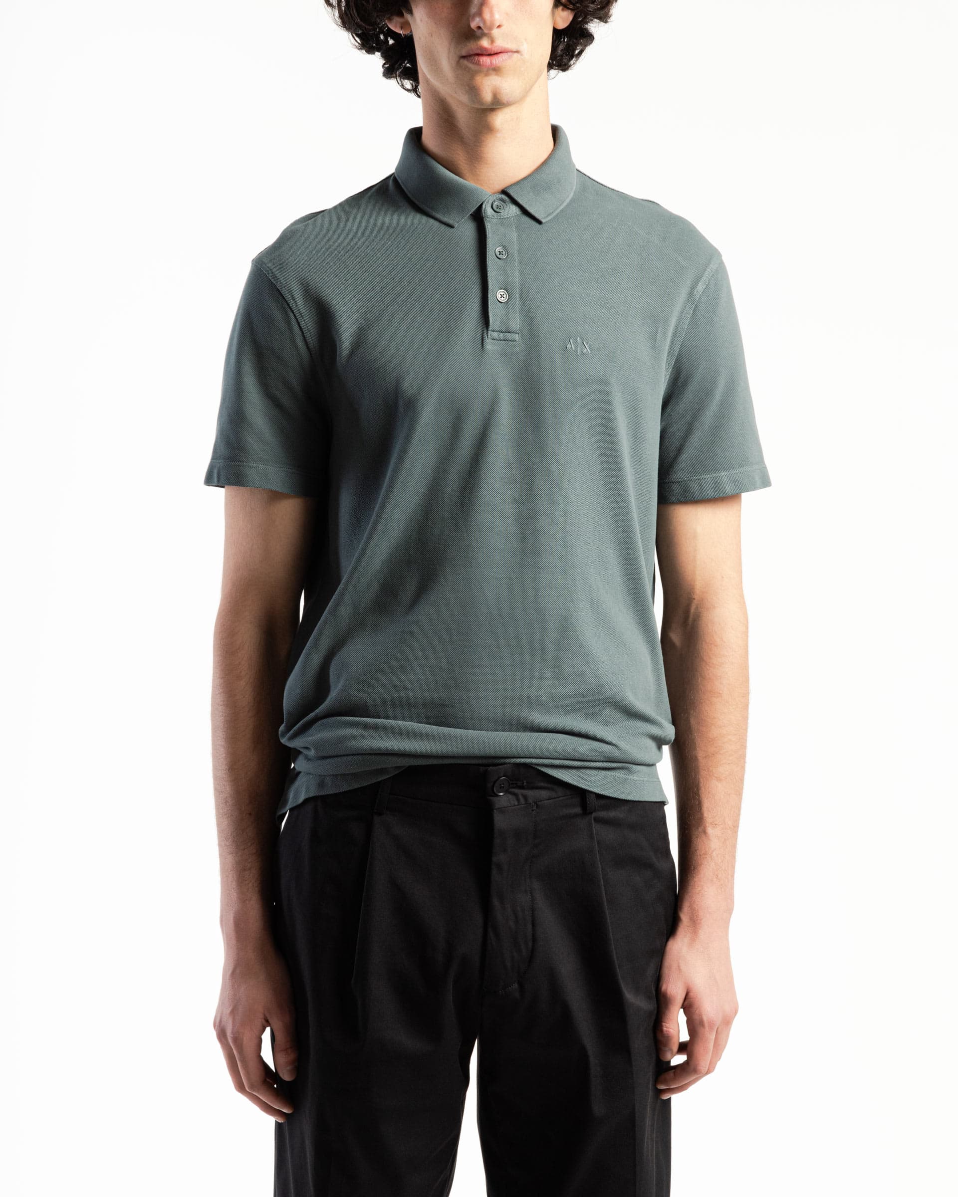 Armani Exchange Polo Armani Exchange 3DZFAB Verde