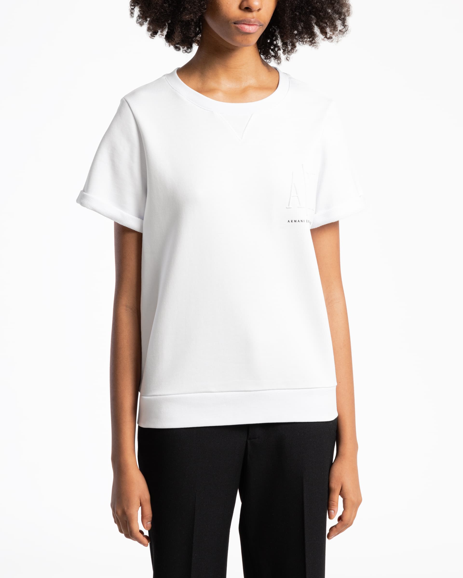 Armani Exchange Camisola Armani Exchange 8NYM03 Branco