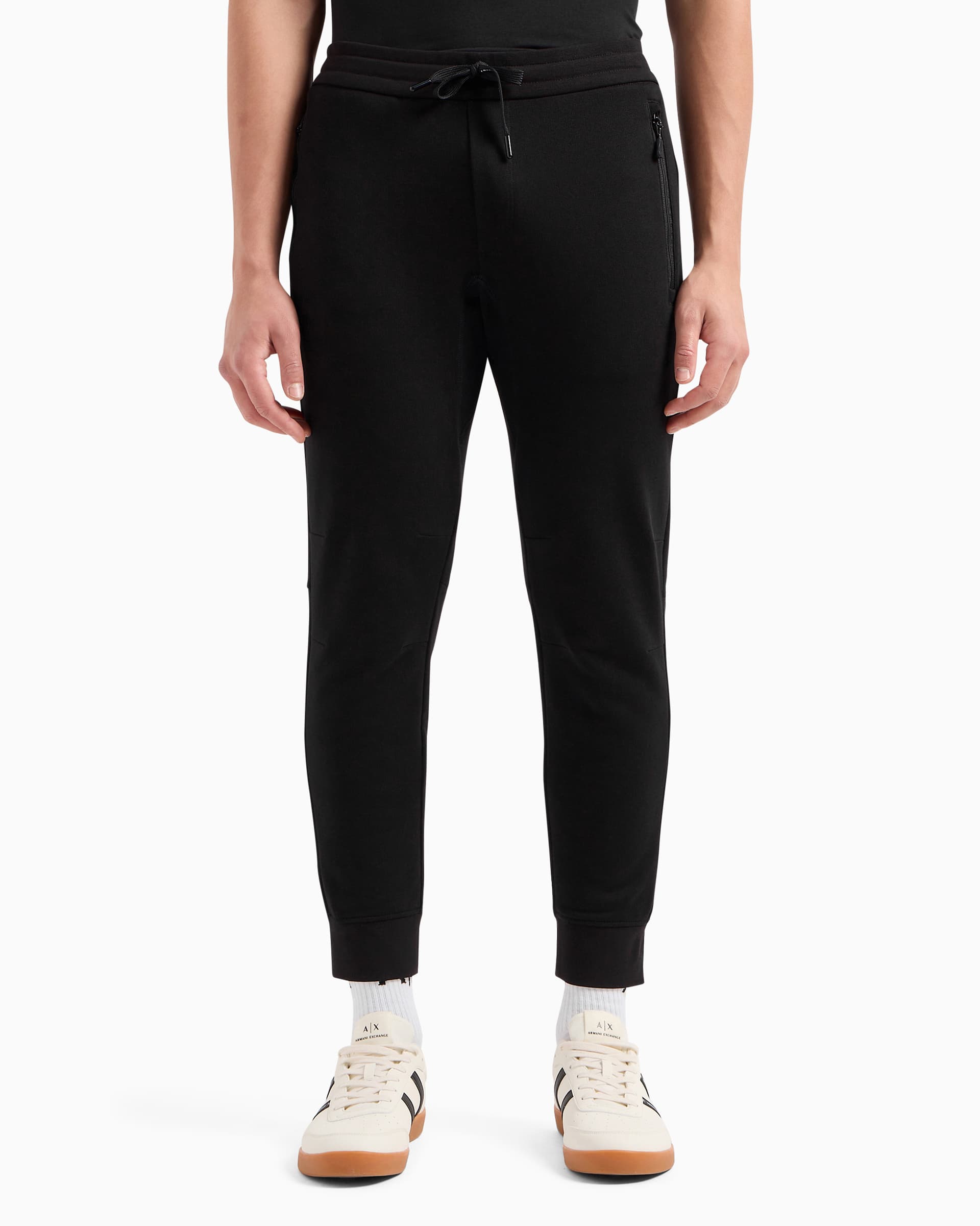 Armani Exchange Calças de fato de treino Armani Exchange 8NZP73 ZJKRZ Preto