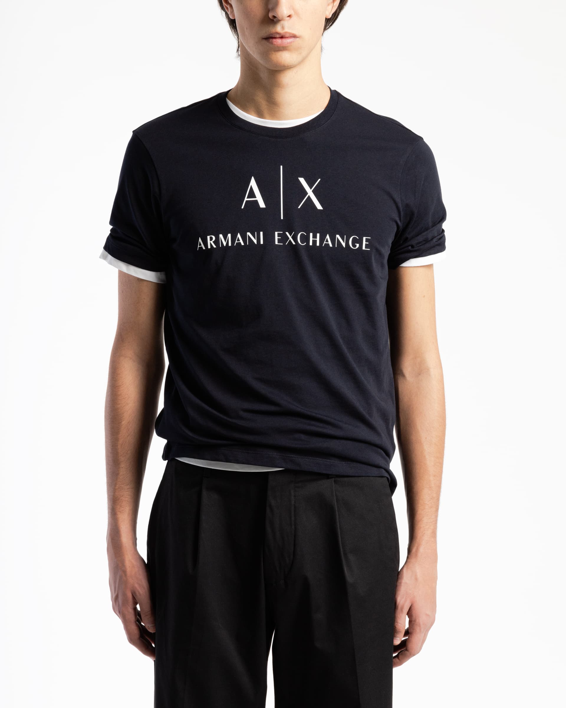 Armani Exchange T-shirt Armani Exchange 8NZTCJ Z8H4Z Azul