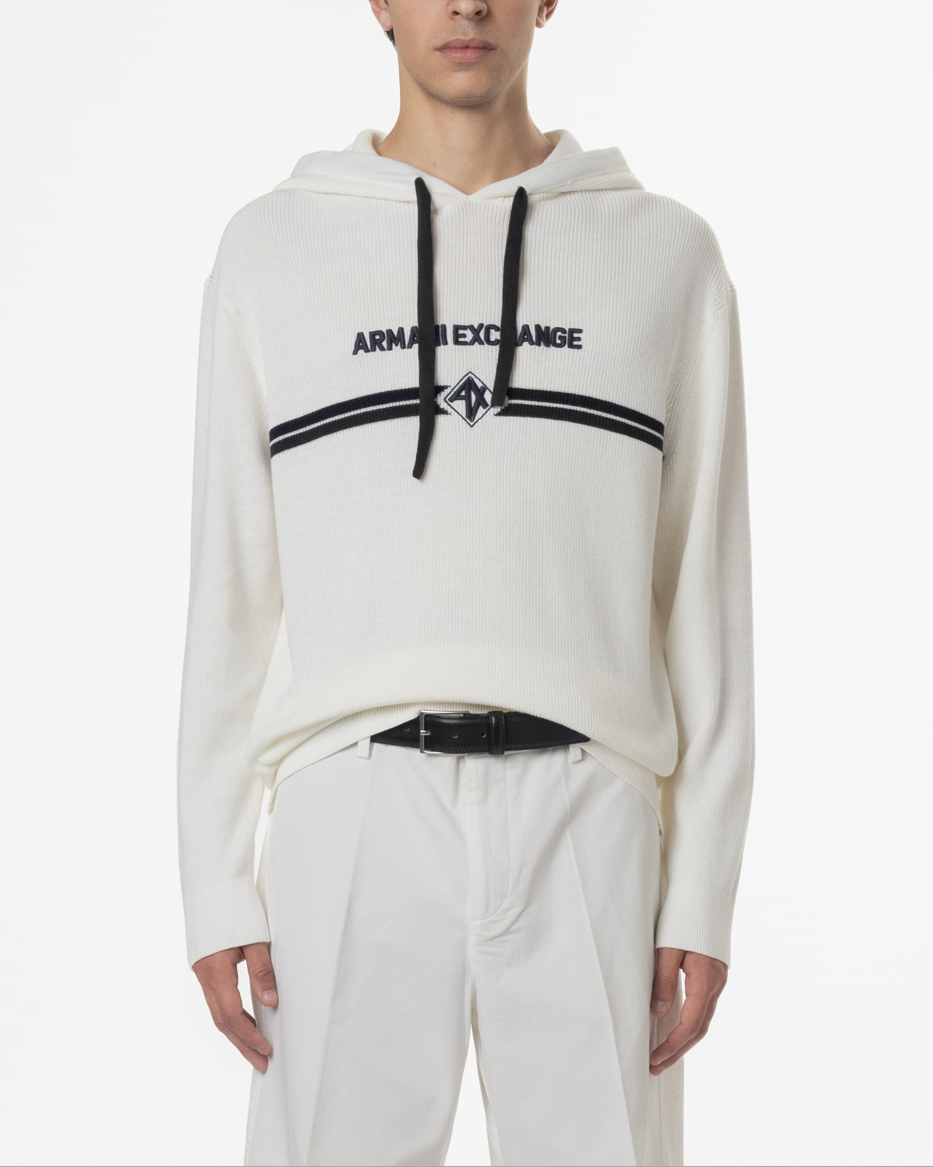 Armani Exchange Hoodie Armani Exchange XM000180 Branco