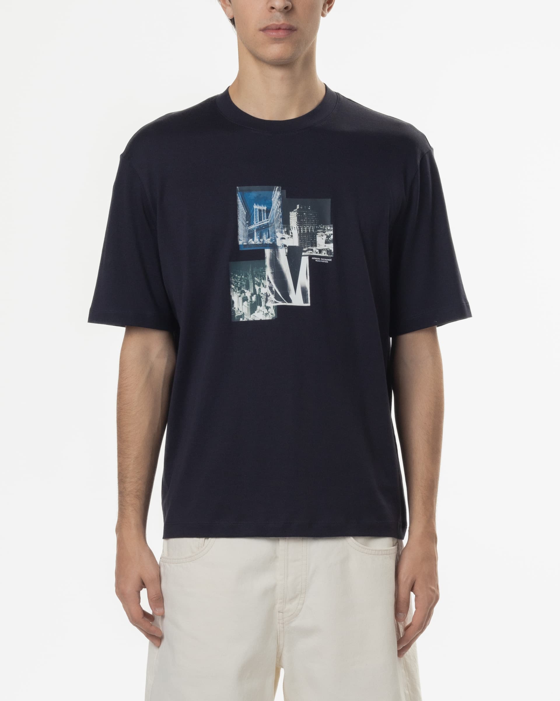 Armani Exchange T-shirt Armani Exchange XM000269 Azul