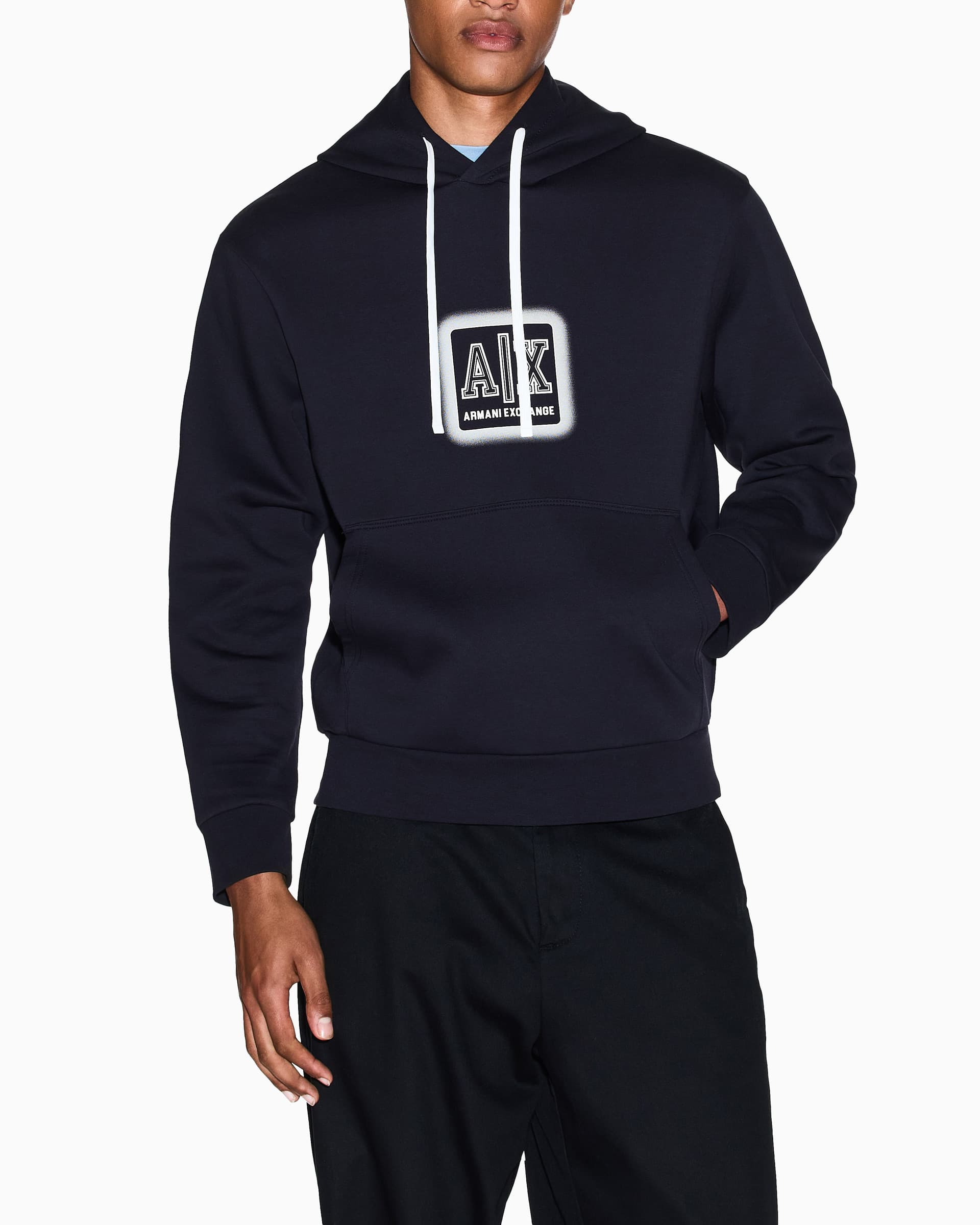Armani Exchange Hoodie Armani Exchange XM000482 Azul
