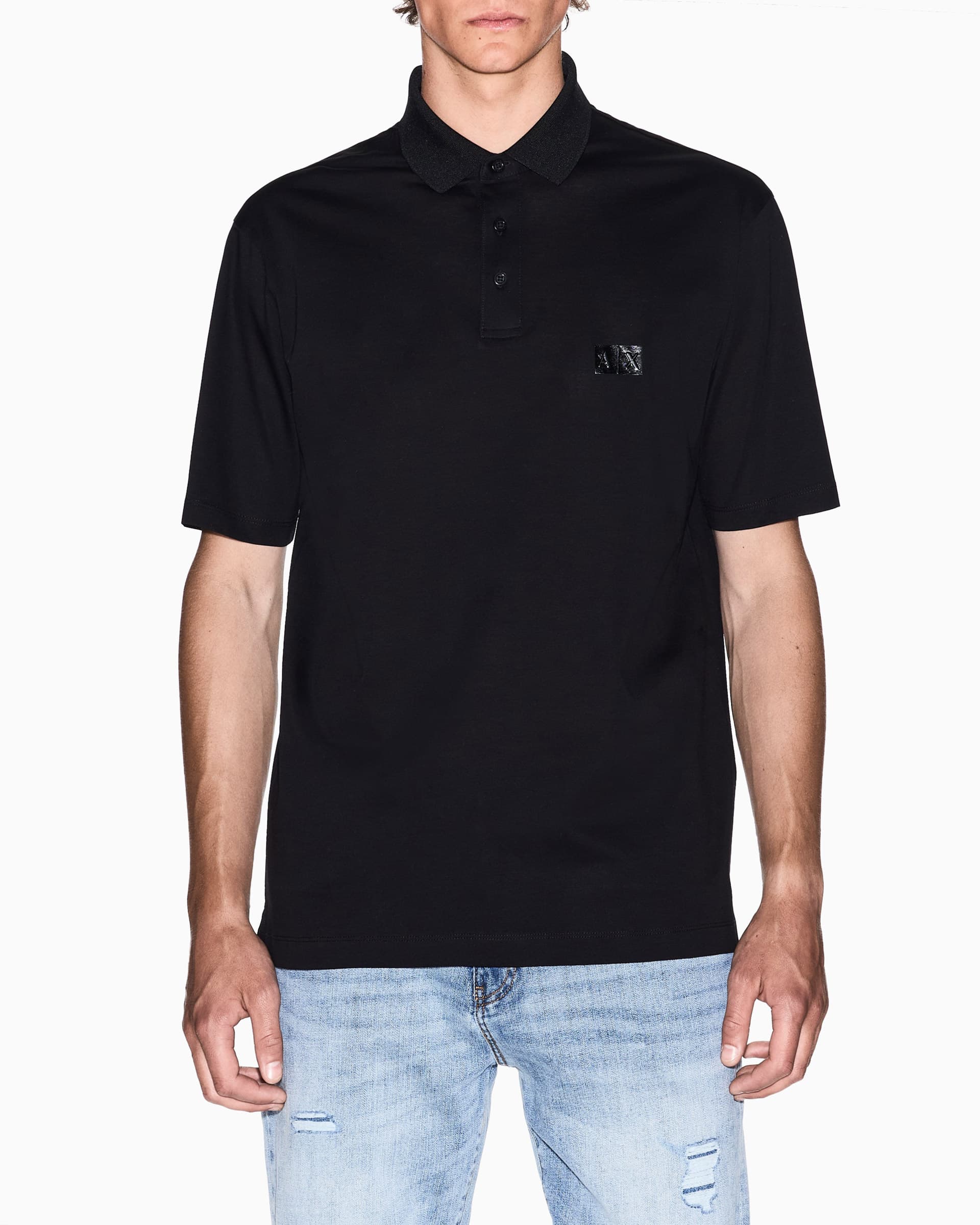 Armani Exchange Polo Armani Exchange XM000484 Preto