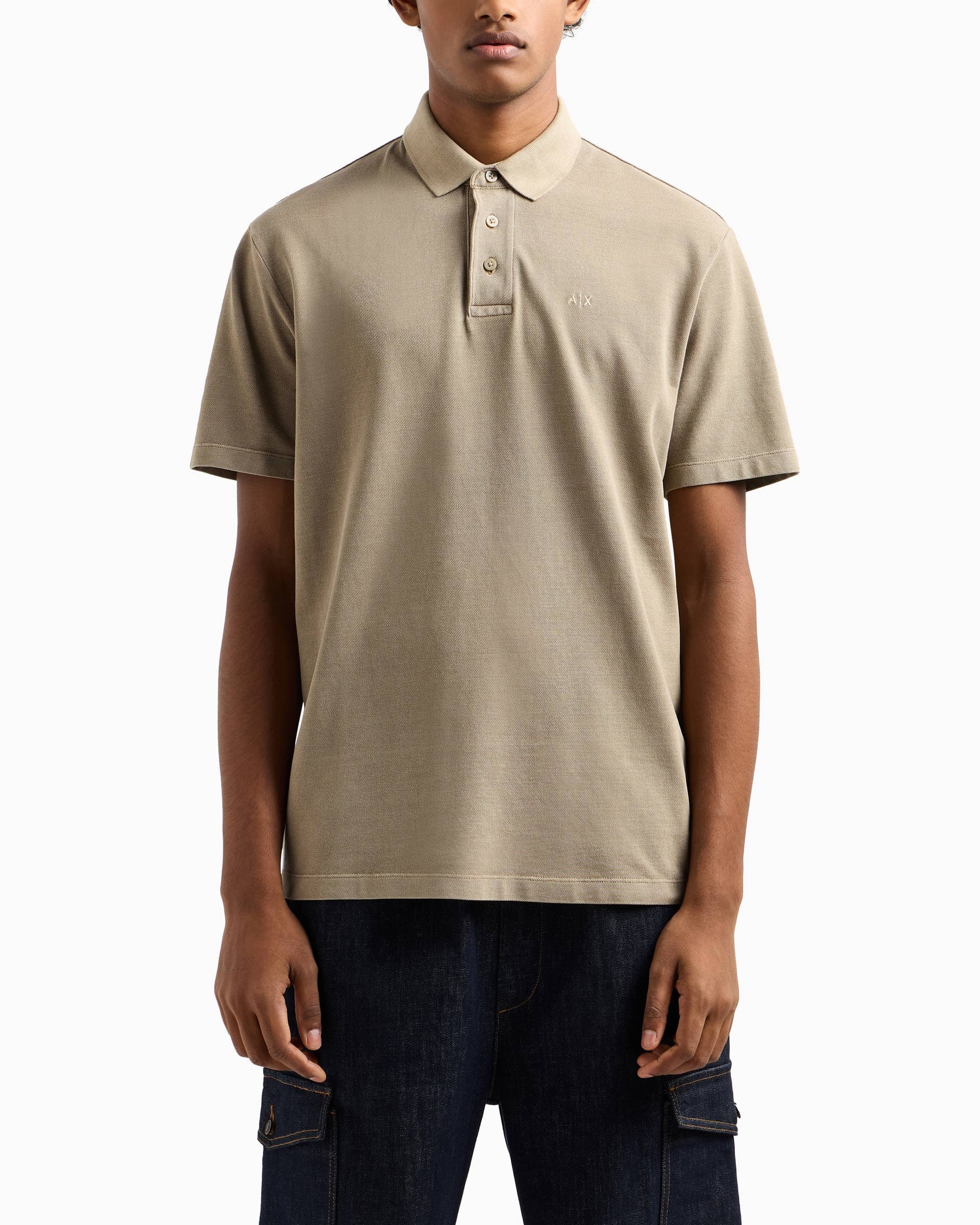 Armani Exchange Polo Armani Exchange XM000509 Taupe