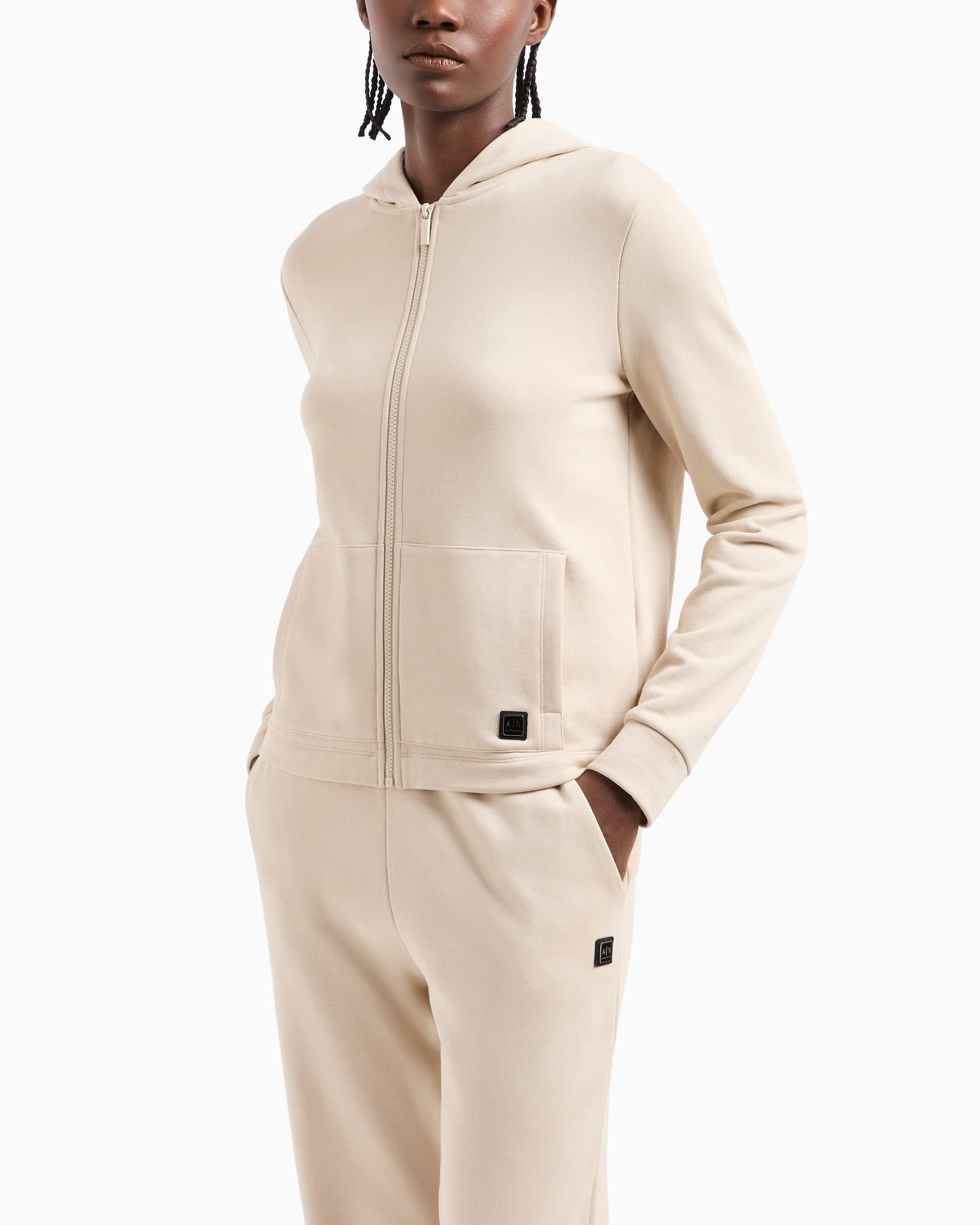Armani Exchange Casaco com capuz Armani Exchange XW000088 Bege