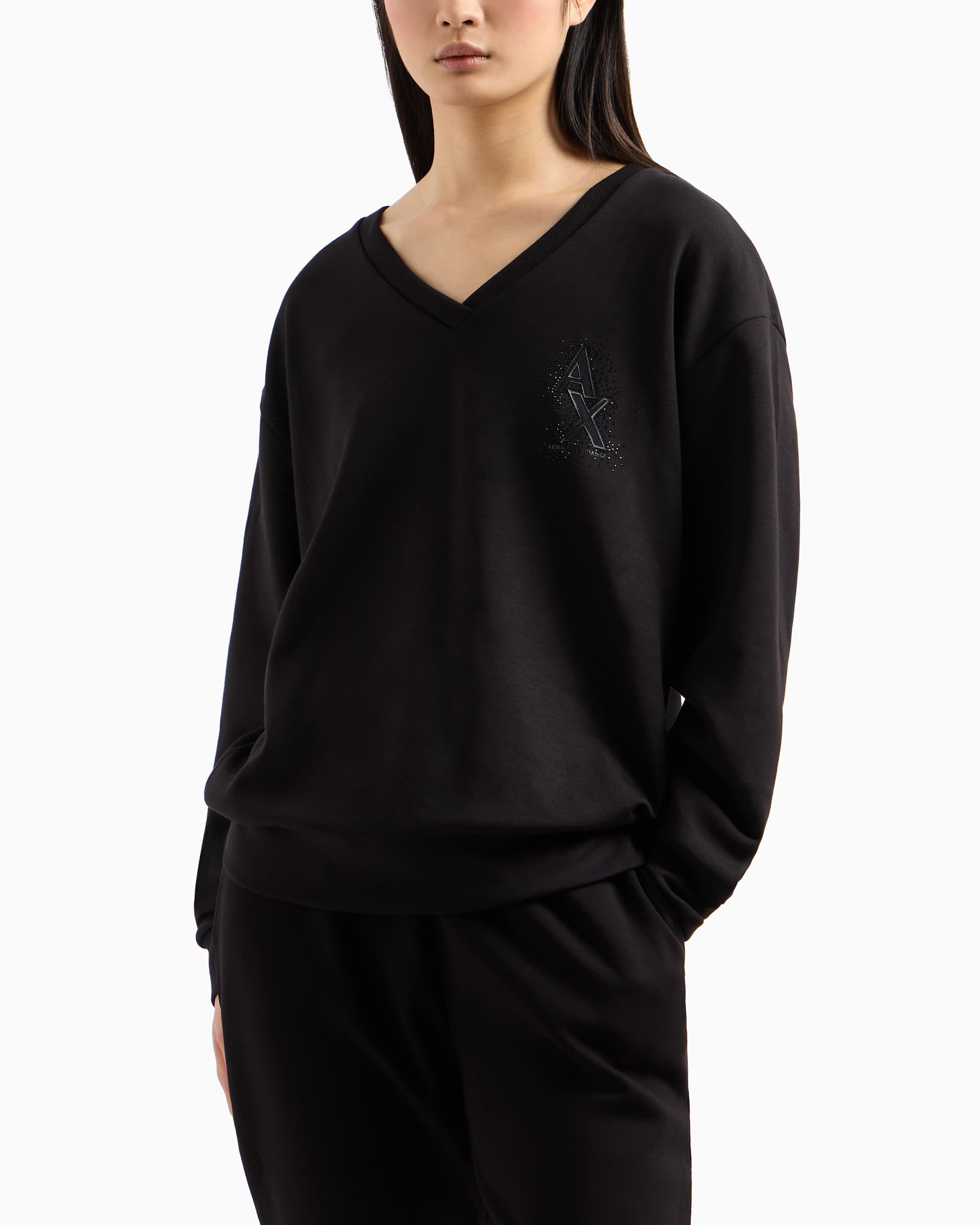 Armani Exchange Camisola Armani Exchange XW000093 Preto