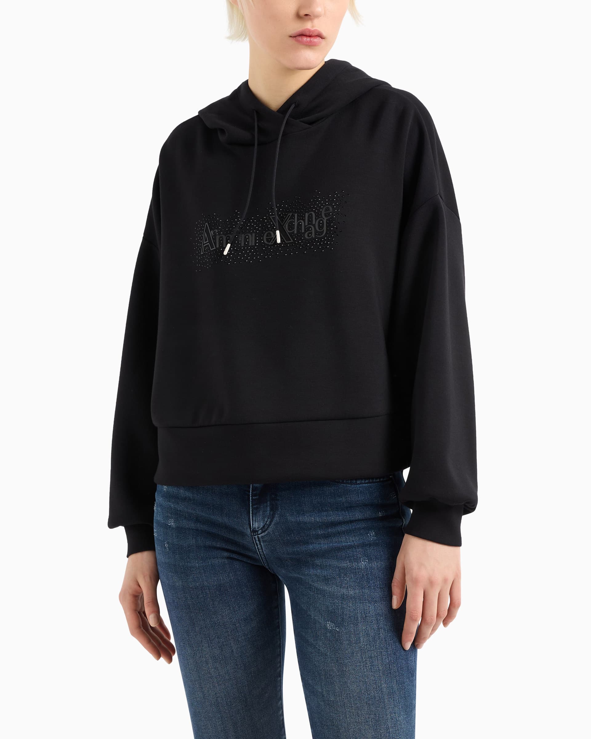 Armani Exchange Hoodie Armani Exchange XW000094 Preto
