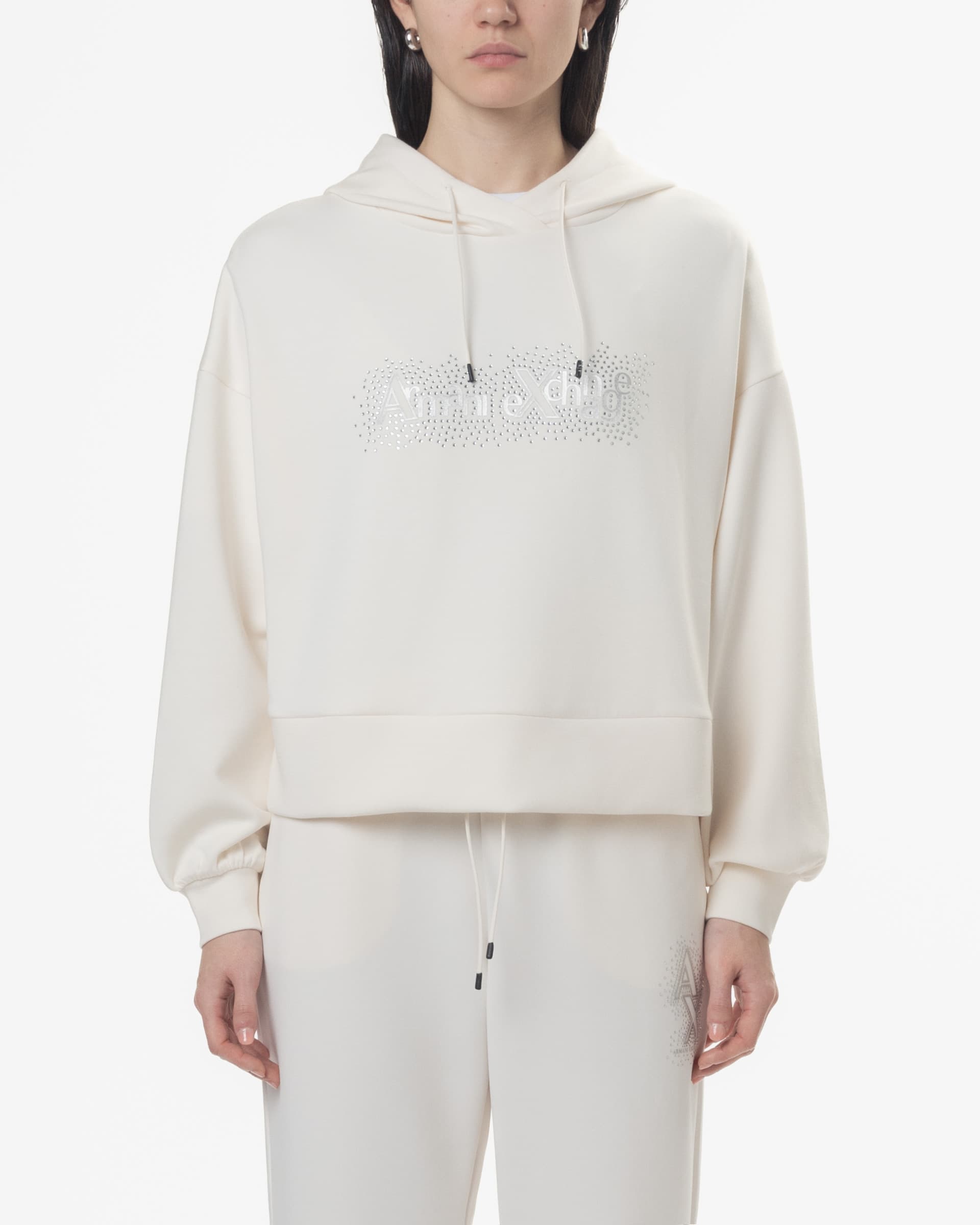 Armani Exchange Hoodie Armani Exchange XW000094 Bege