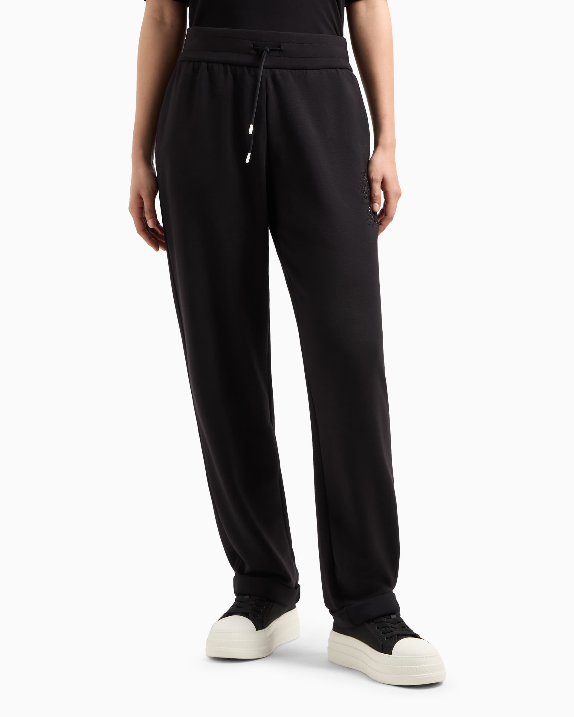 Armani Exchange Calças de fato de treino Armani Exchange XW000096 Preto