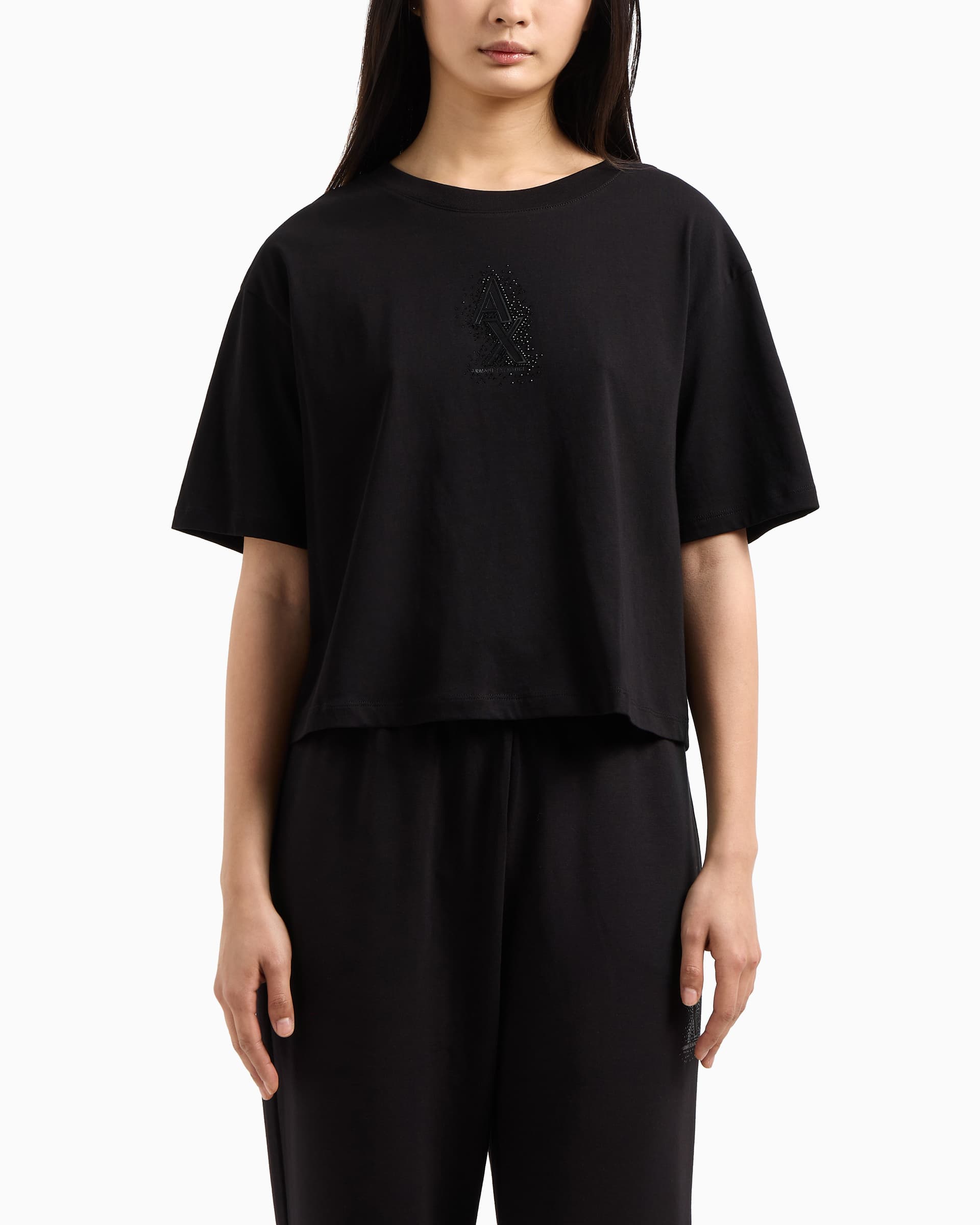 Armani Exchange T-shirt Armani Exchange XW000102 Preto
