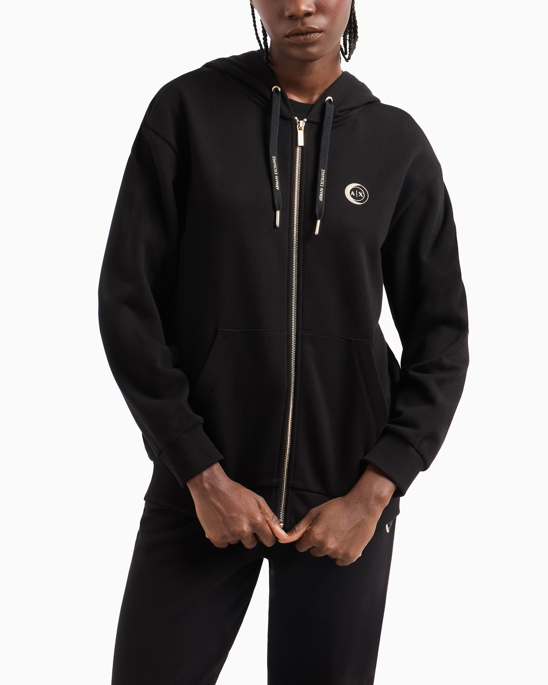 Armani Exchange Casaco de fato de treino Armani Exchange XW000318 Preto