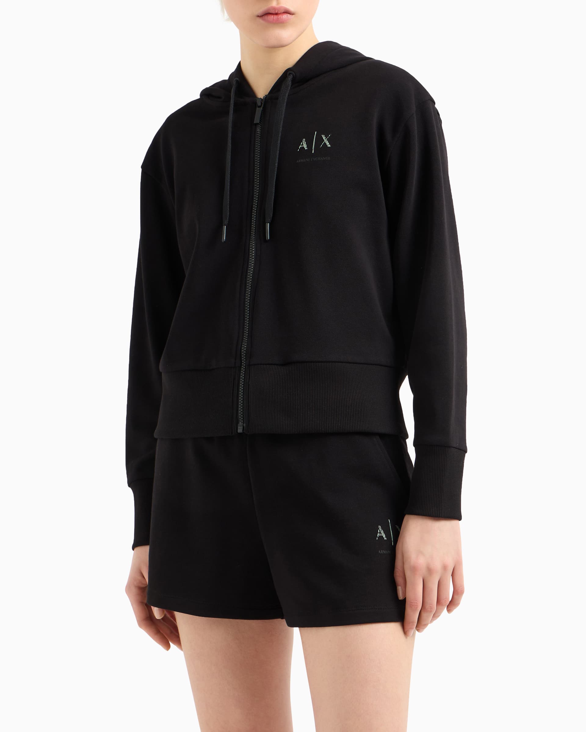Armani Exchange Casaco de fato de treino Armani Exchange XW000496 Preto
