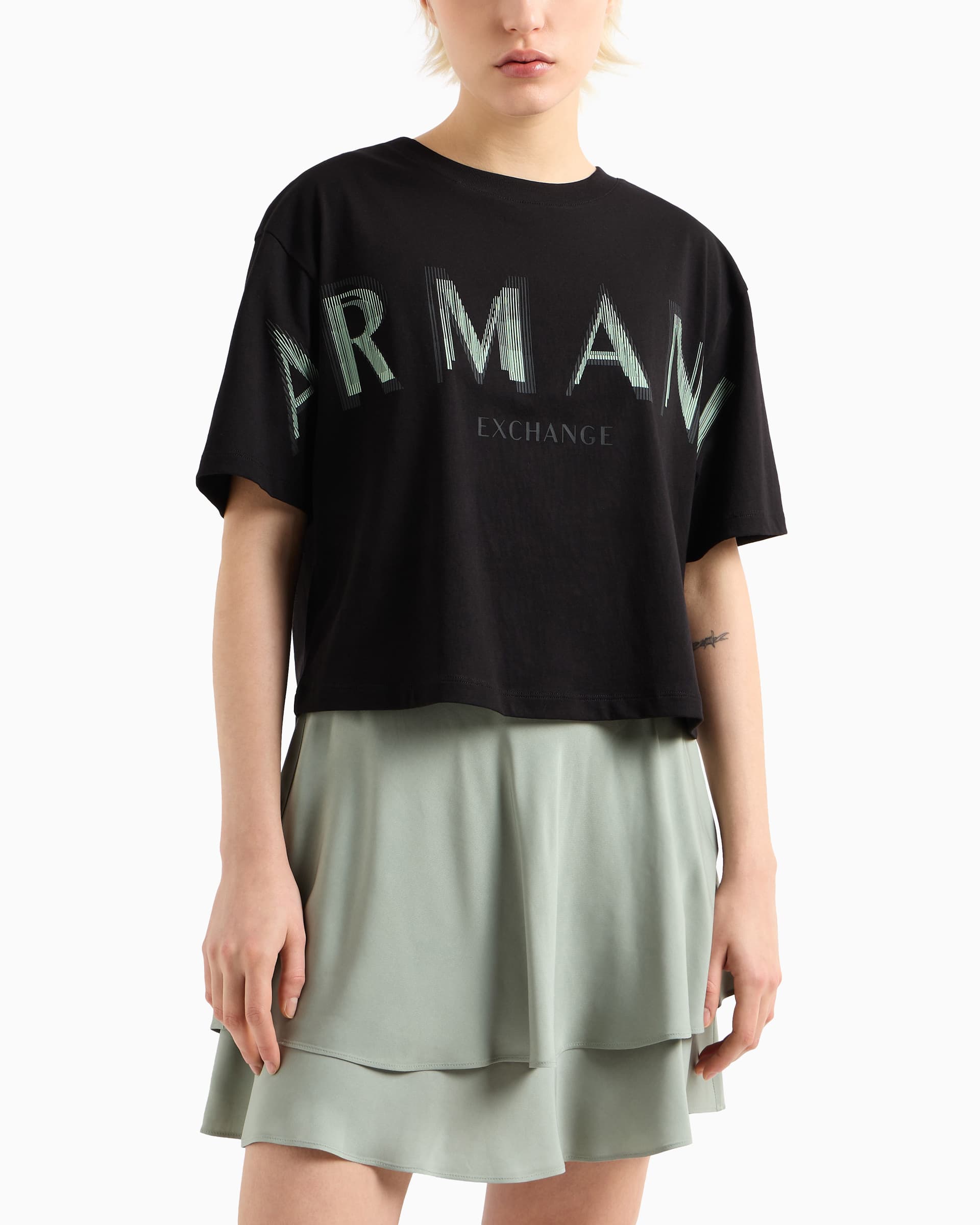 Armani Exchange T-shirt Armani Exchange XW000520 Preto