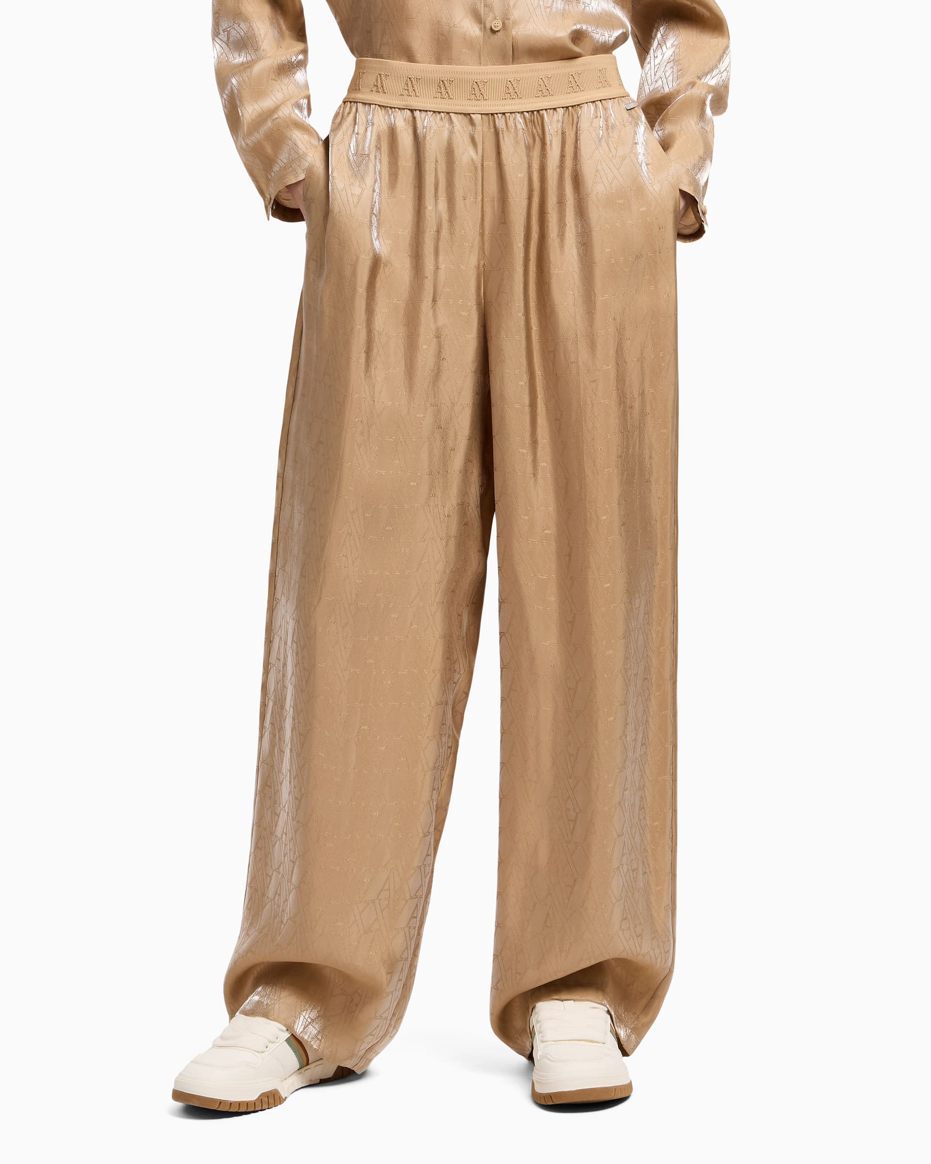 Armani Exchange Calças Armani Exchange XW000569 Camel