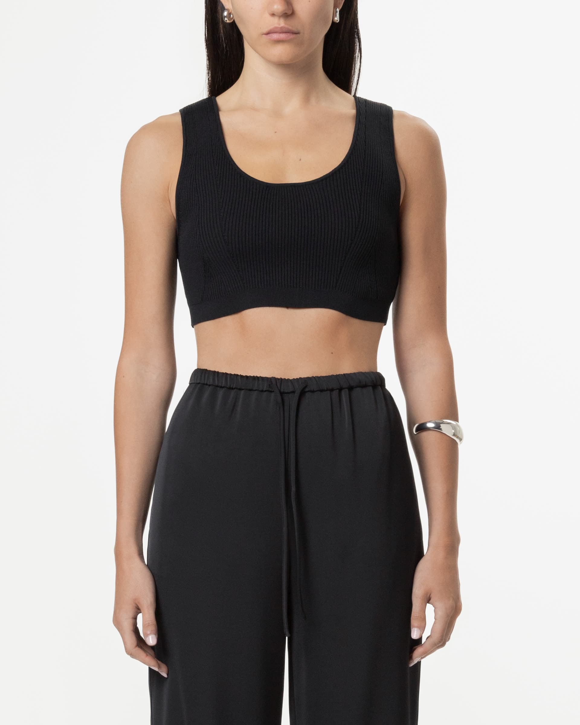 Armani Exchange Top Armani Exchange XW000577 Preto