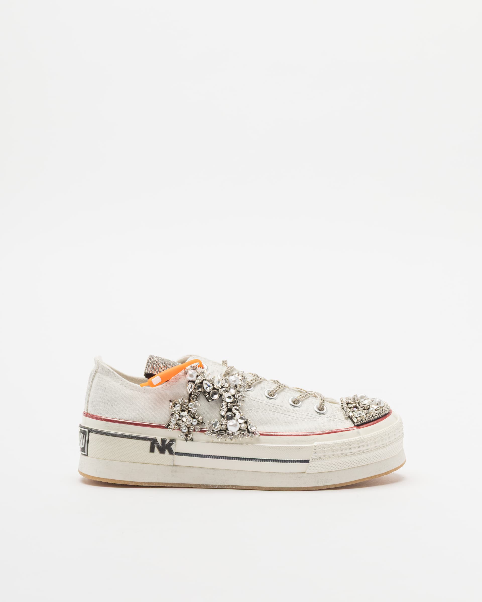 Nan-Ku Couture Sapatilhas de plataforma Nan-Ku Couture DSA-02 Branco