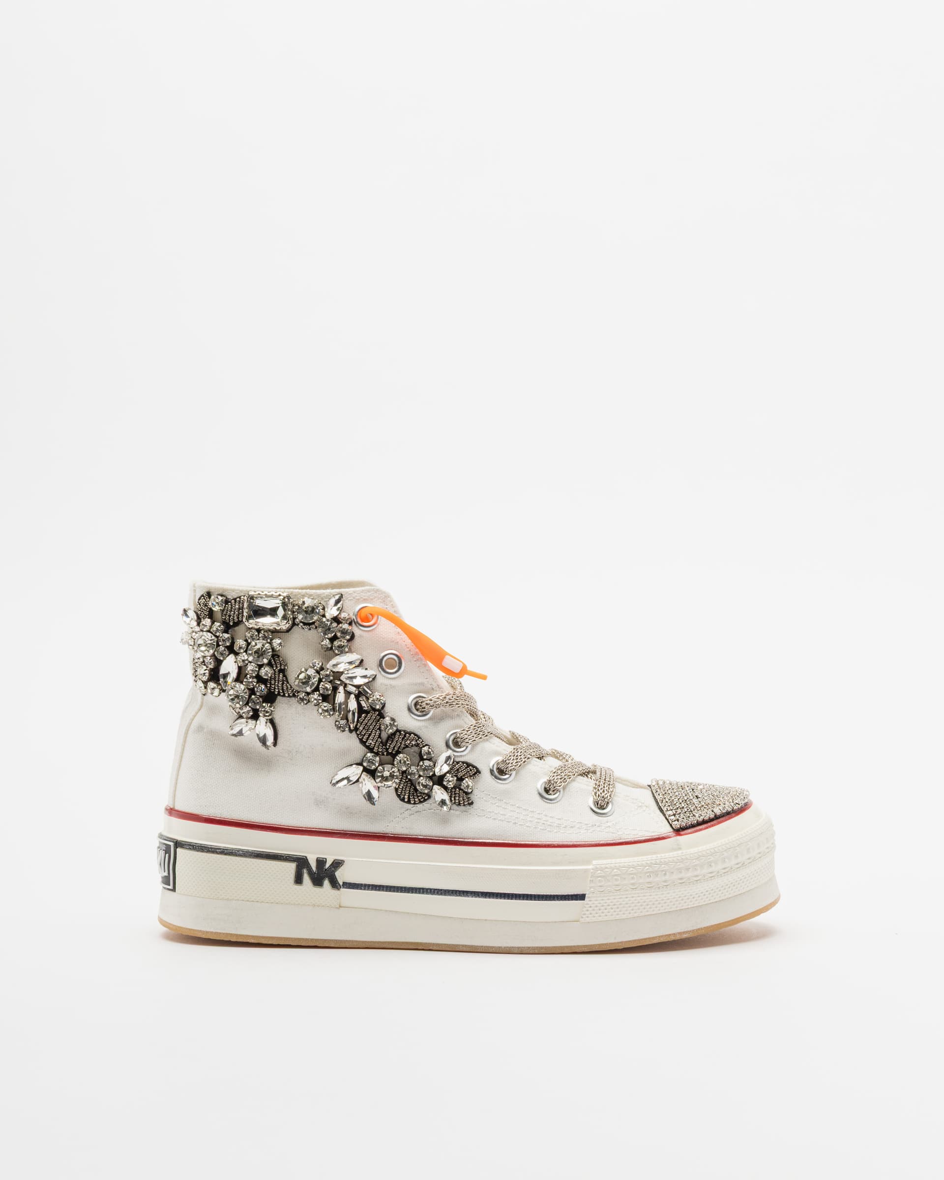 Nan-Ku Couture Sapatilhas de plataforma Nan-Ku Couture DSA-04 Branco