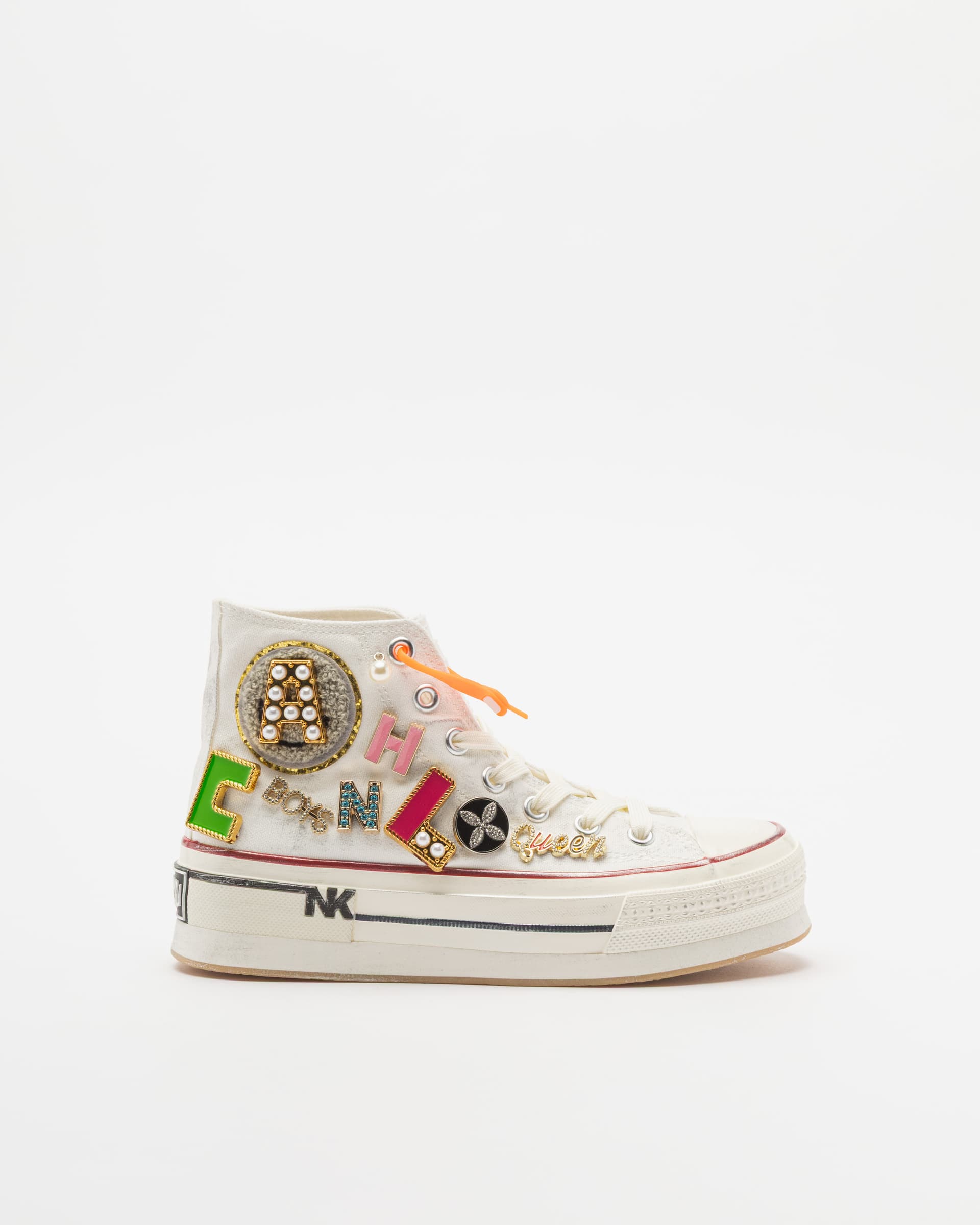Nan-Ku Couture Sapatilhas cano alto Nan-Ku Couture DSA-15 Branco